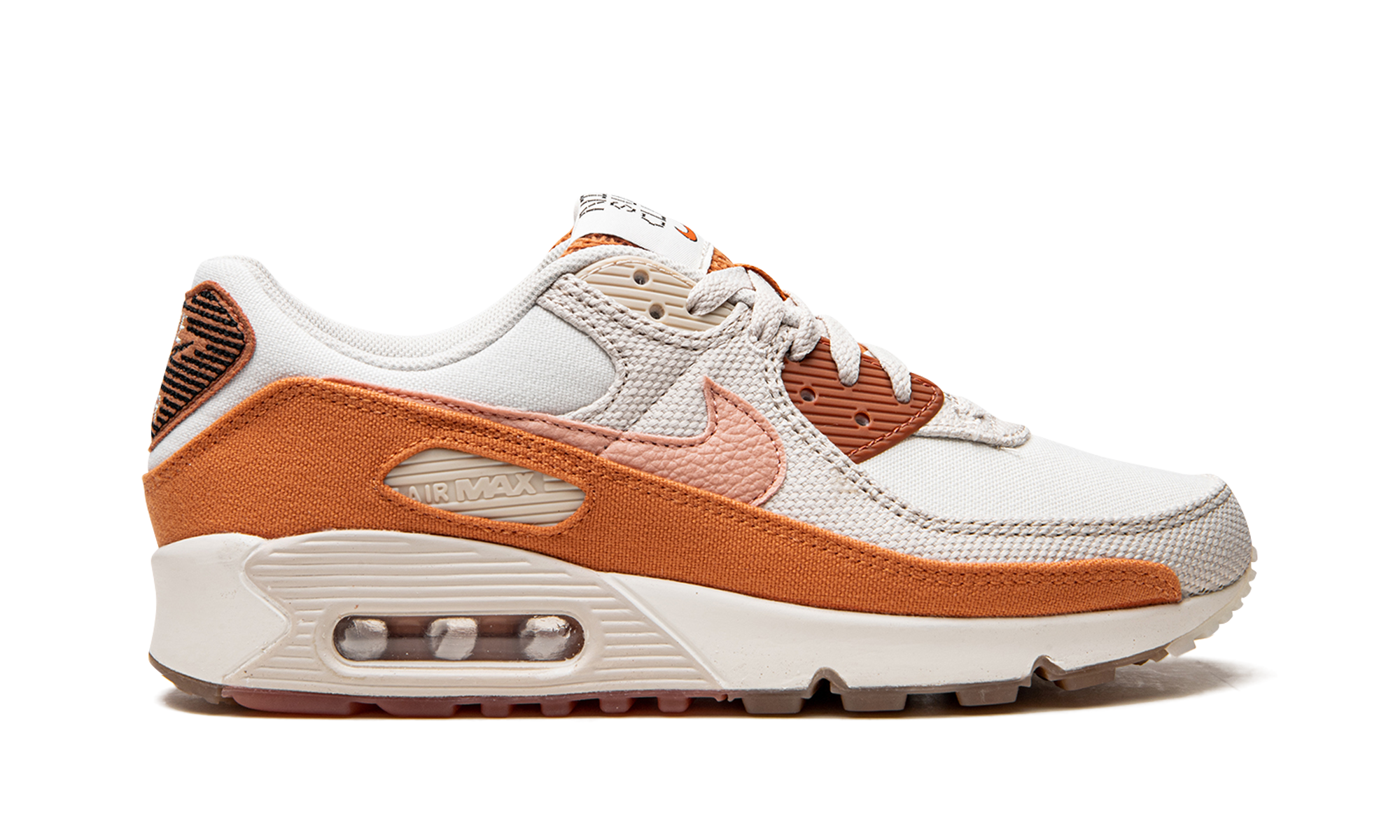 nike air max 90 sun club tan orange+DM0036-100+right view