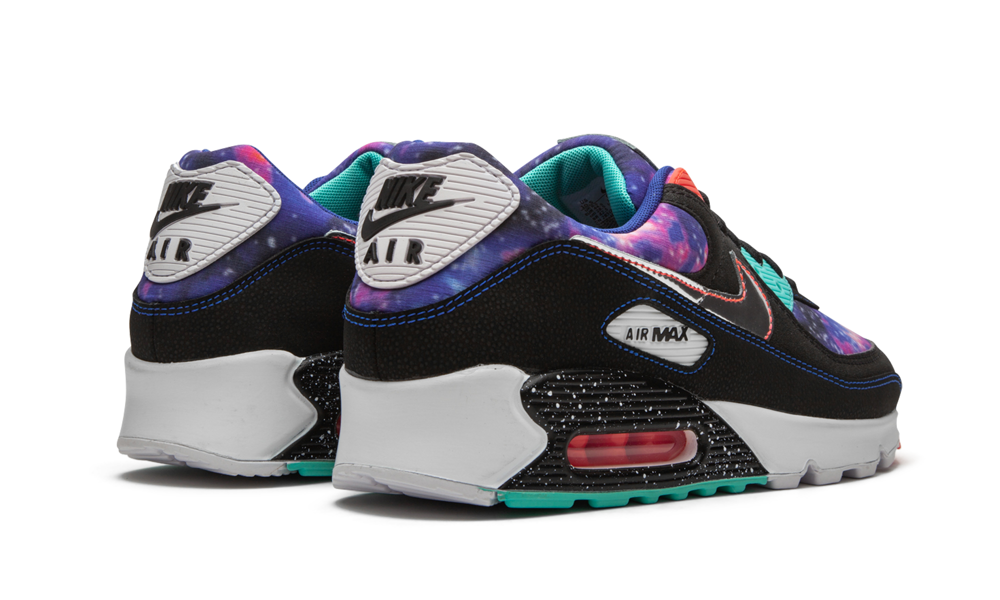 nike air max 90 supernova 2020+CW6018-001+diagnol right behind view