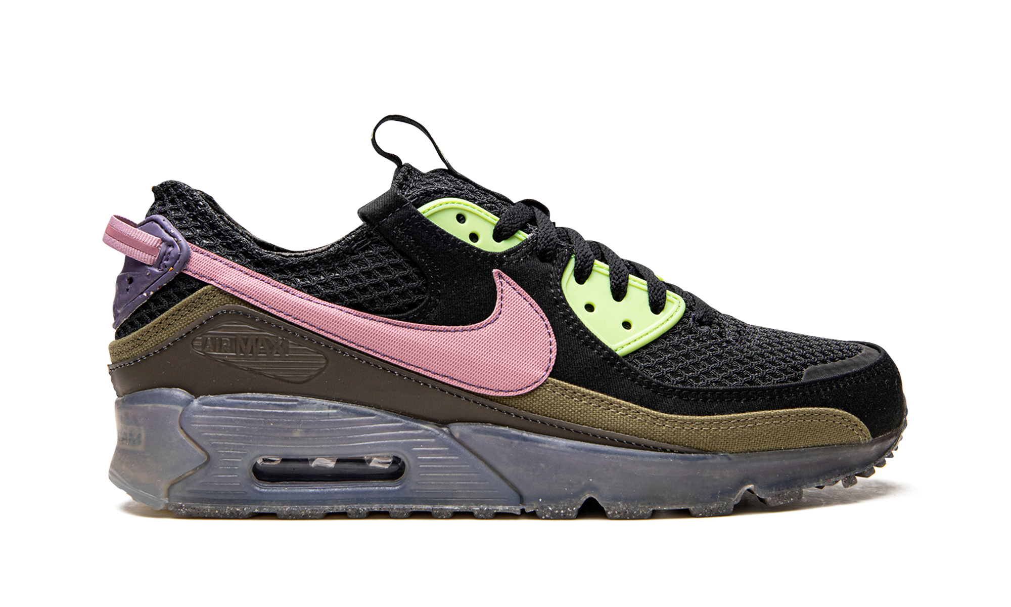nike air max 90 terrascape black elemental pink+DM0033-003+right view
