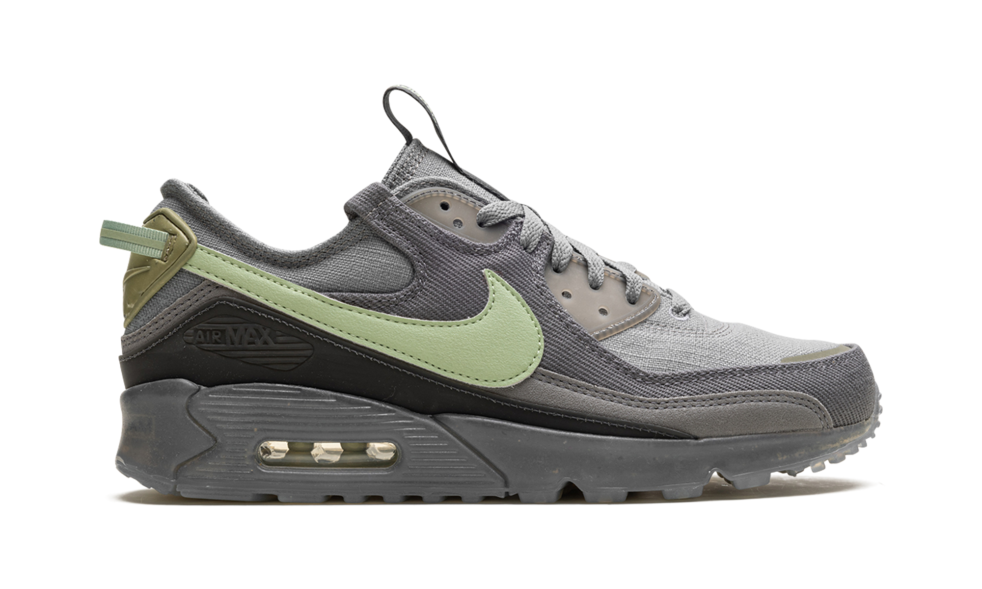 nike air max 90 terrascape cool grey honeydew+DV7413-014+right view