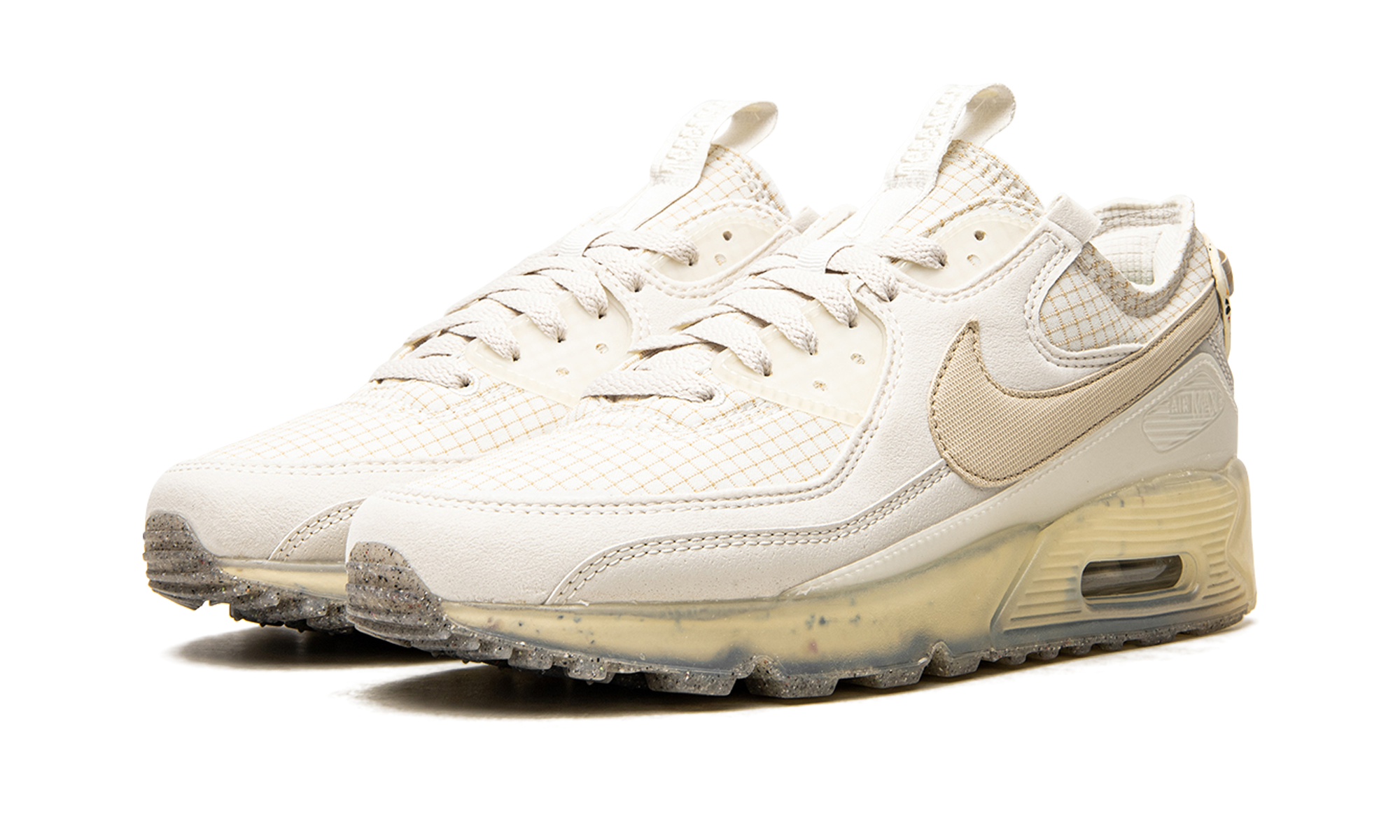 nike air max 90 terrascape light bone women s+DC9450-001+diagnol left view