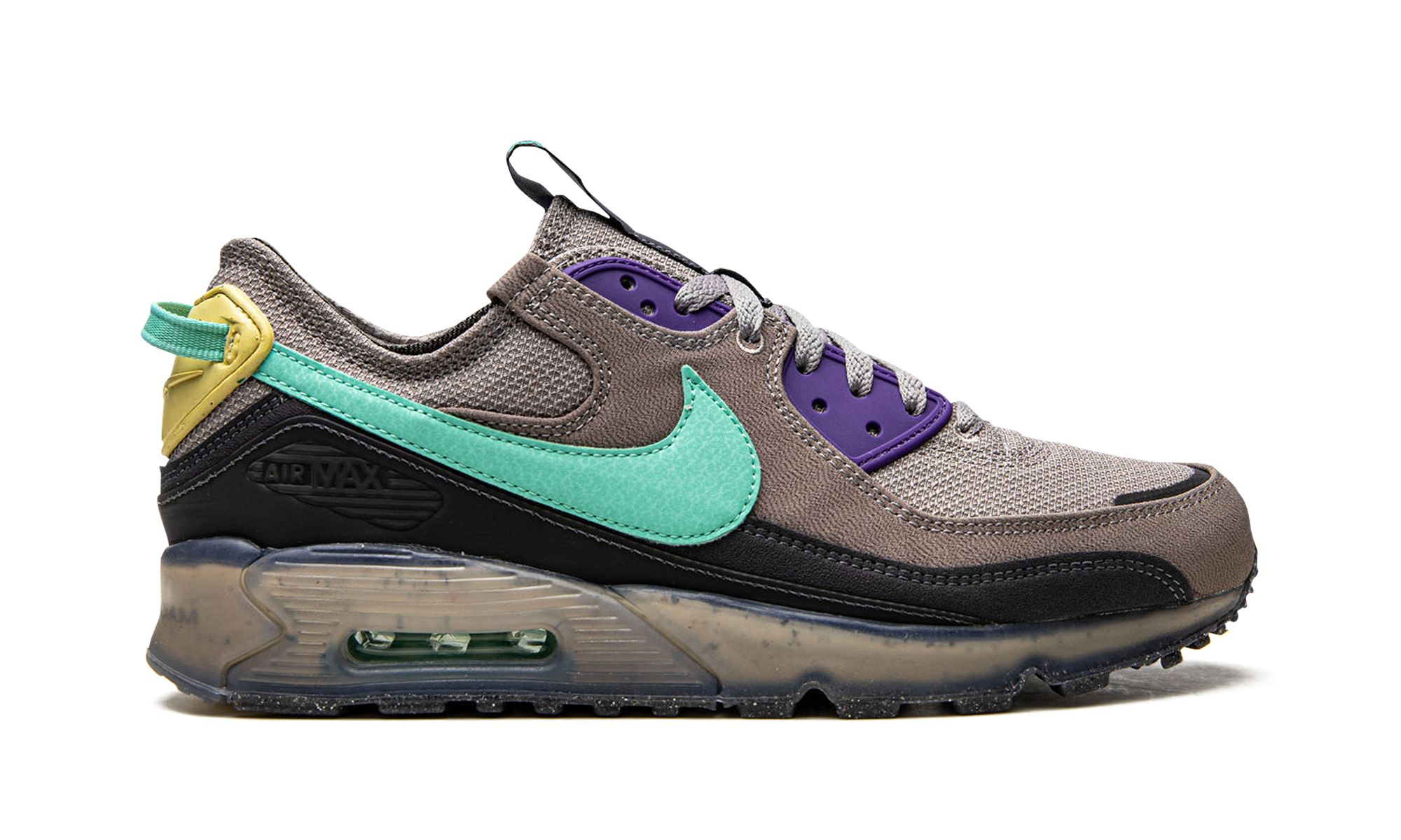 nike air max 90 terrascape moon fossil light menta+DQ3987-001+right view
