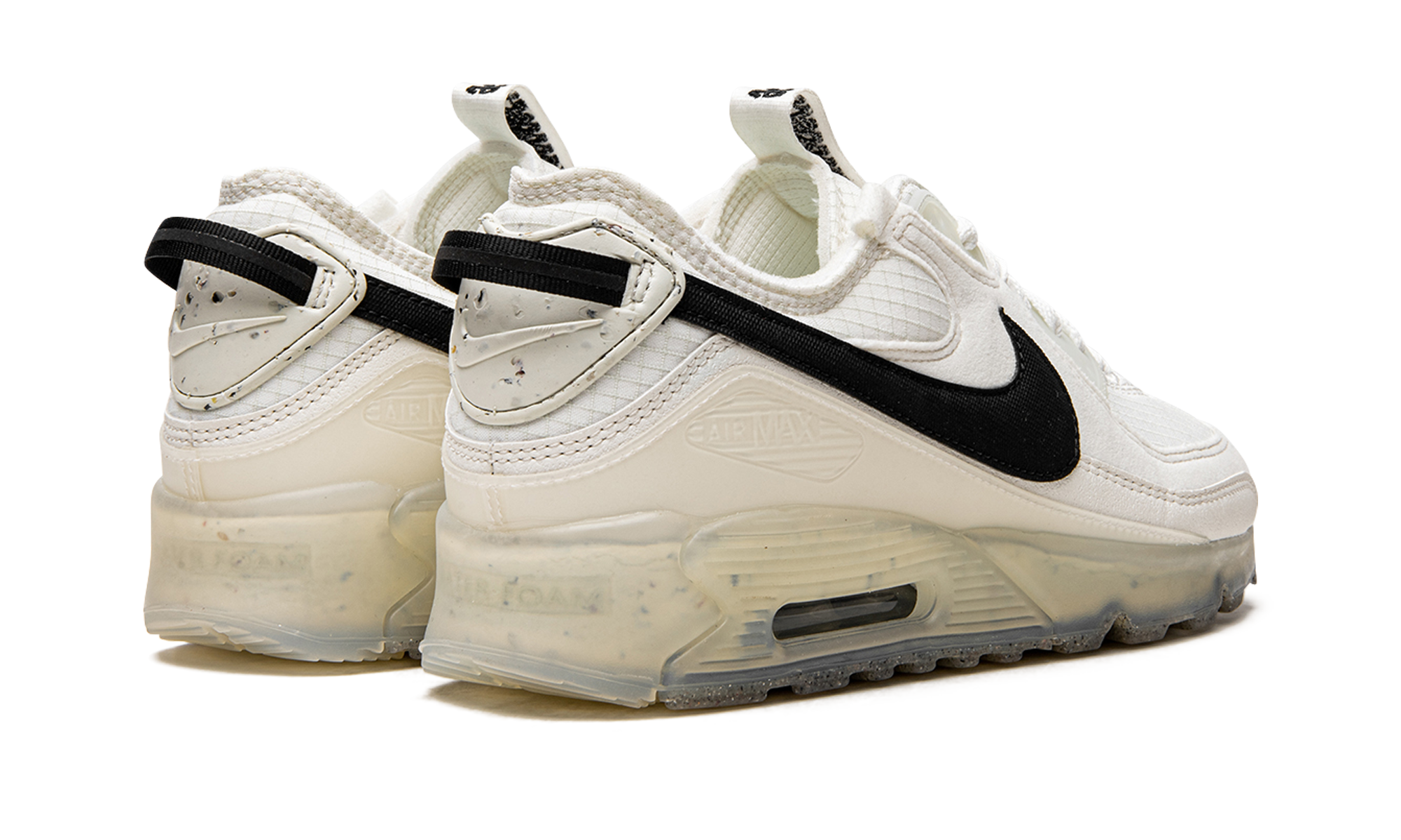 nike air max 90 terrascape sail sea glass+DH2973-100+diagnol right behind view
