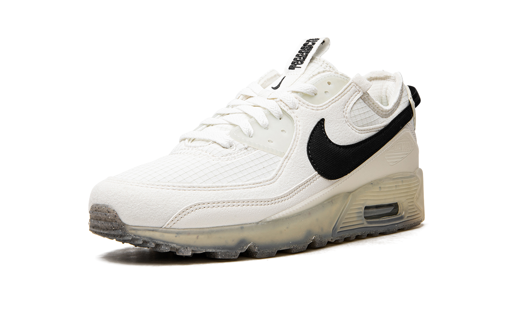 nike air max 90 terrascape sail sea glass+DH2973-100+left diagnol single view