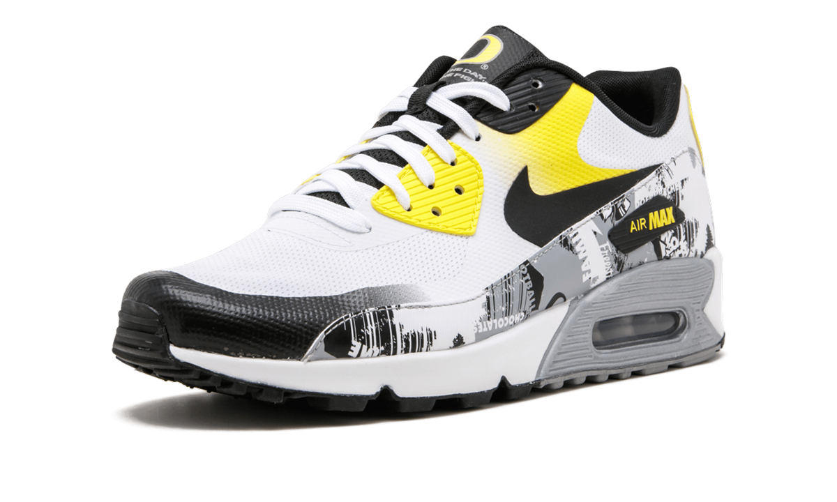 nike air max 90 ultra 2 0 doernbecher oregon ducks+AH6830-100+left diagnol single view