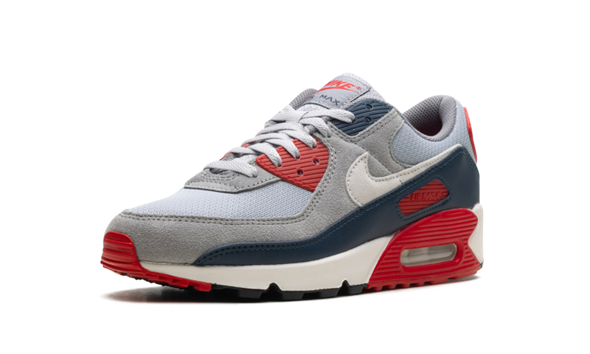 nike air max 90 usa 2024+DM0029-005+left diagnol single view