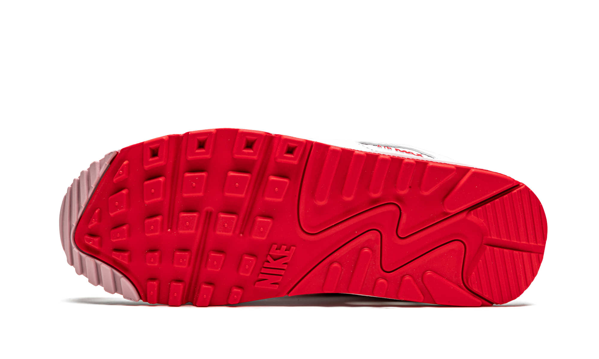 nike air max 90 valentine s day 2021 women s+DD8029-100+bottom view