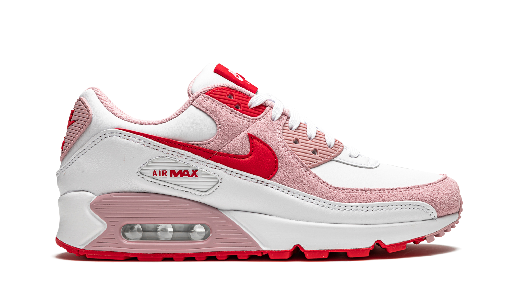 nike air max 90 valentine s day 2021 women s+DD8029-100+right view