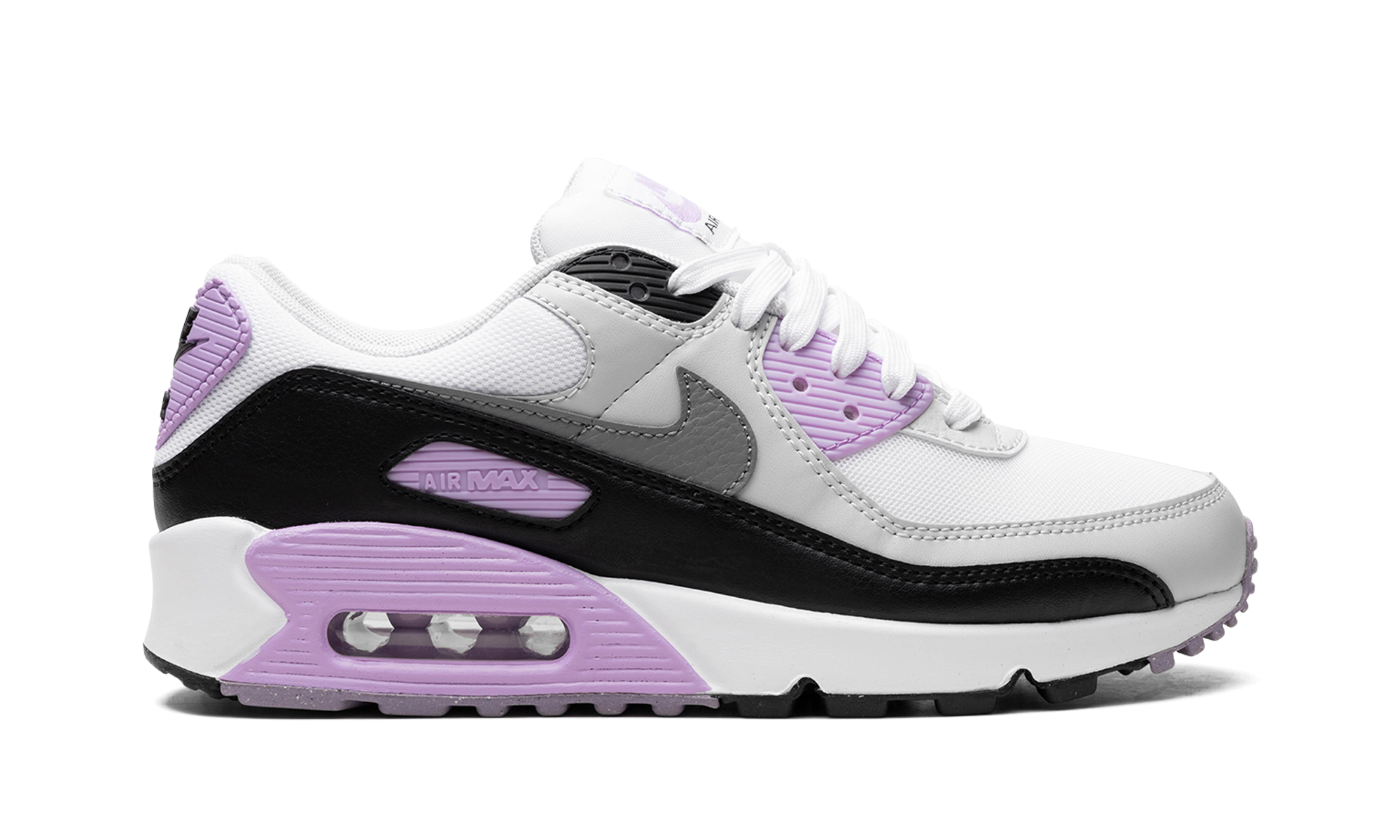nike air max 90 white lilac women s+DH8010-103+right view