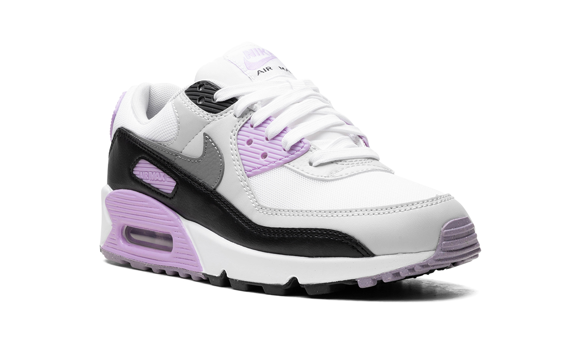 nike air max 90 white lilac women s+DH8010-103+diagnol right view