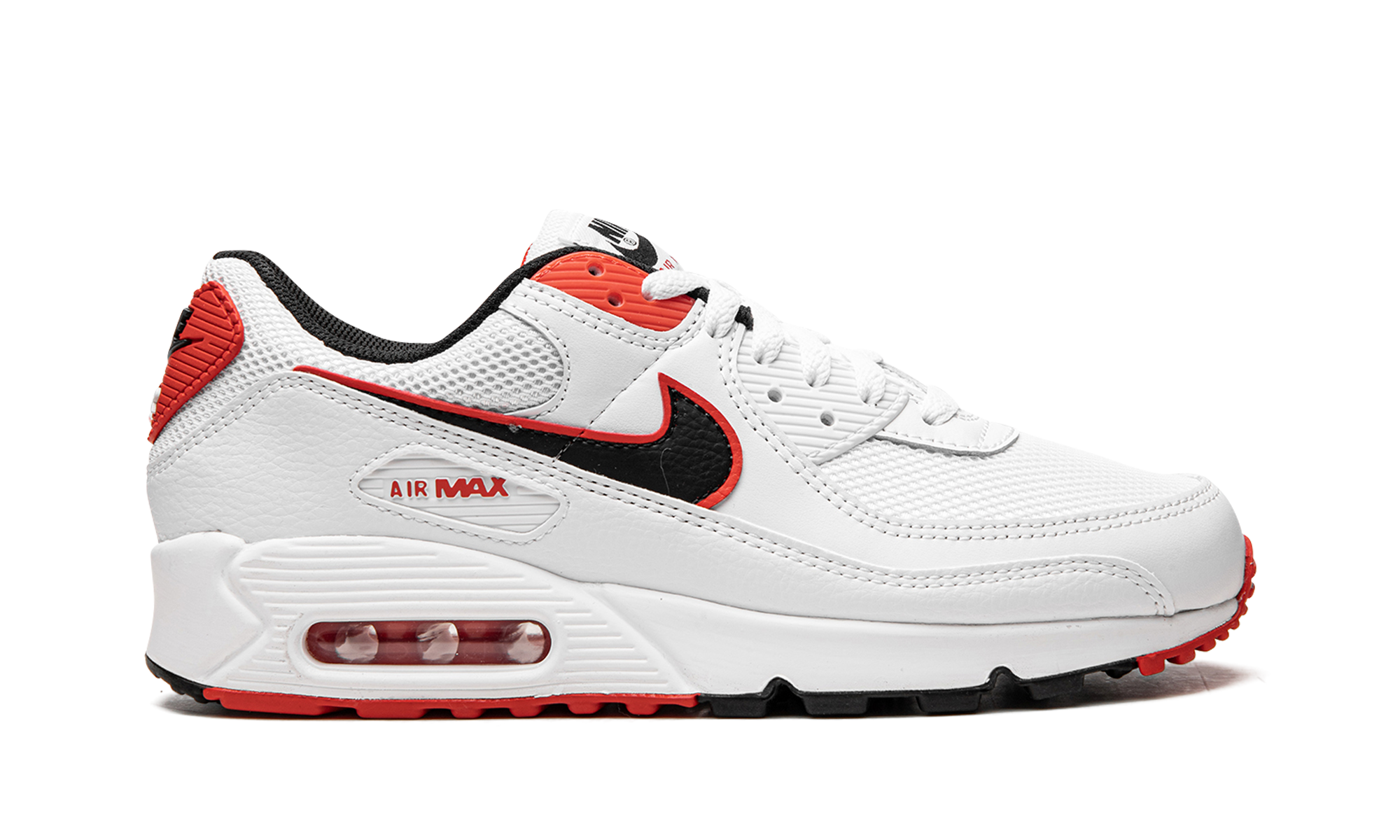 nike air max 90 white max orange+DO8903-100+right view