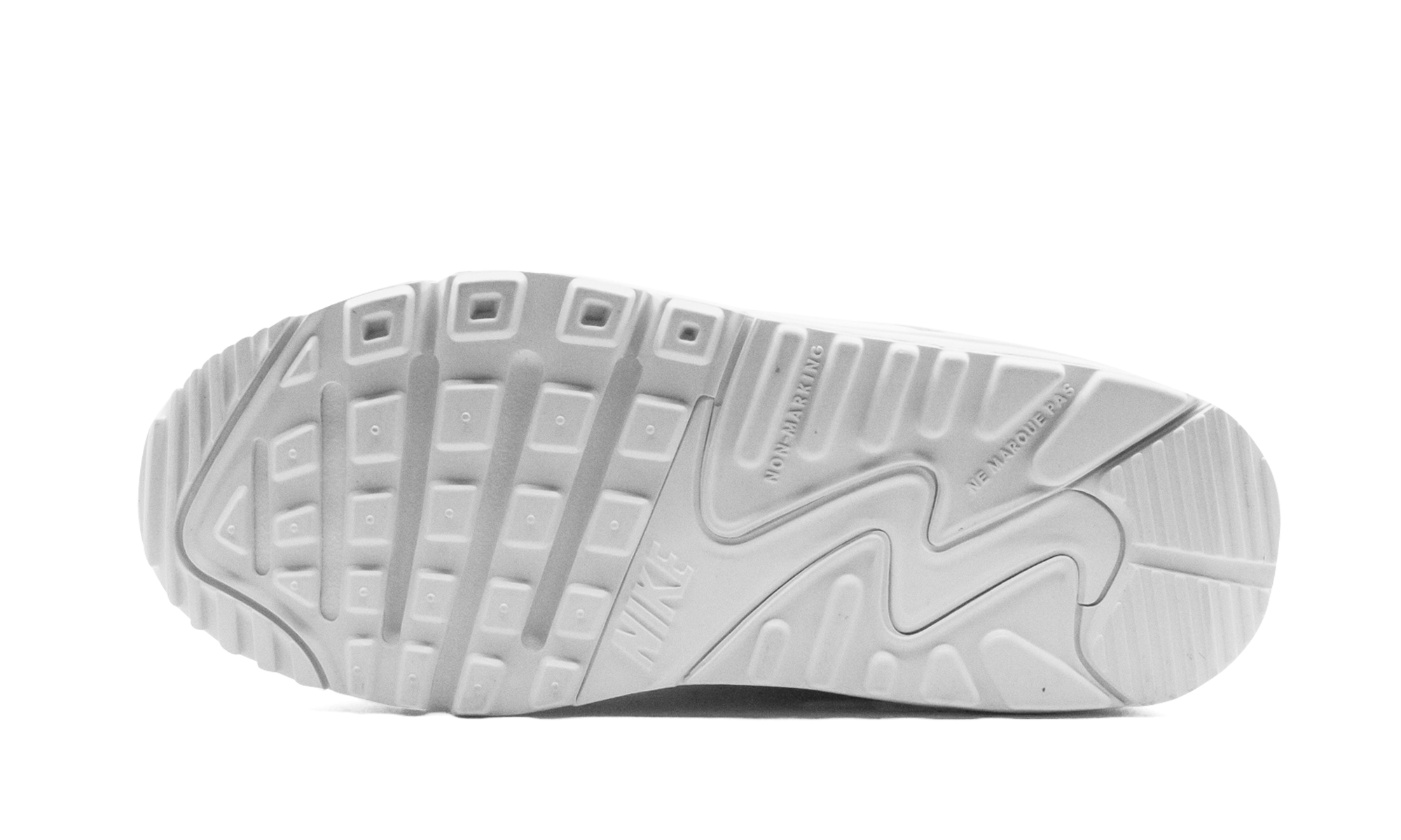 nike air max 90 white ps+CD6867-100+bottom view