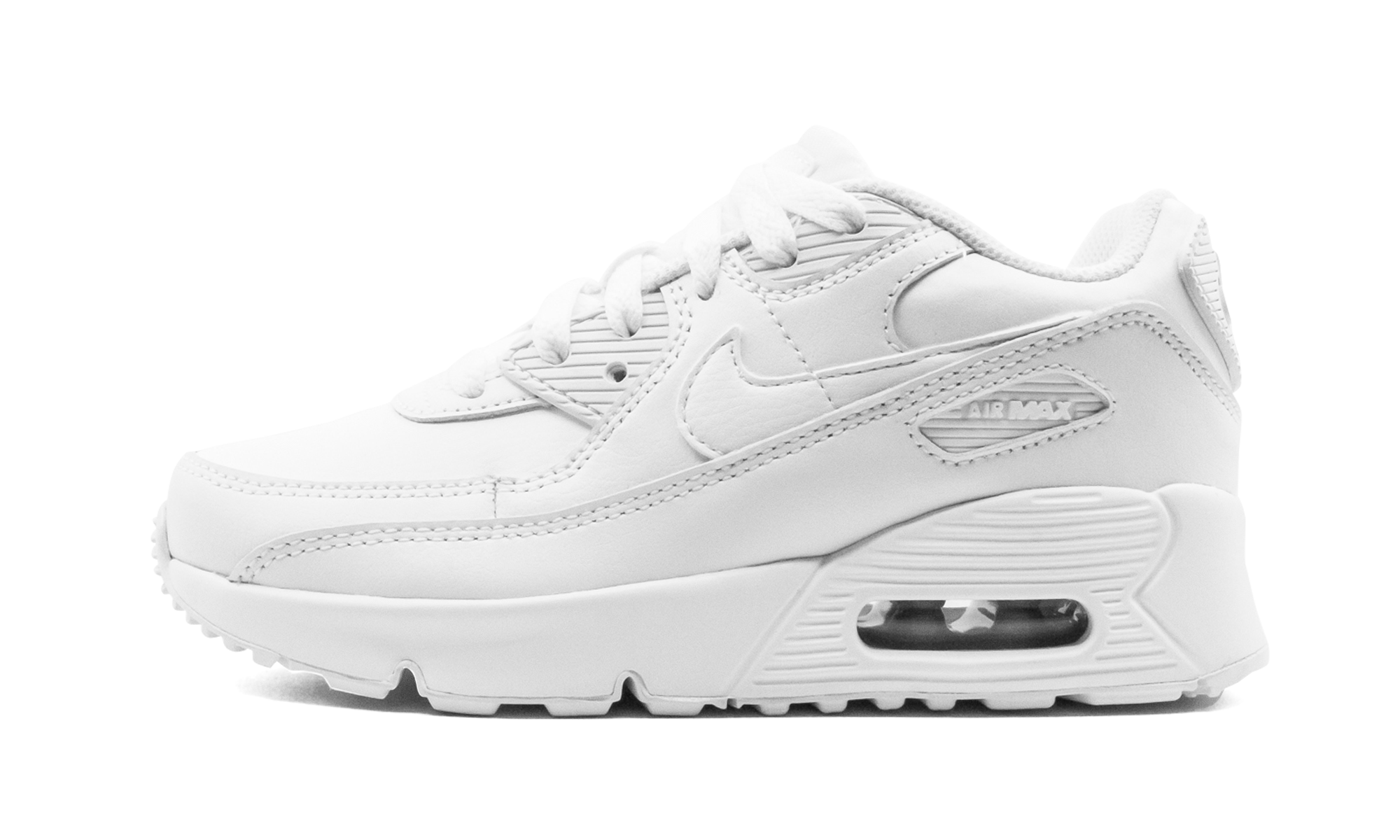 nike air max 90 white ps+CD6867-100+diagnol right view 1