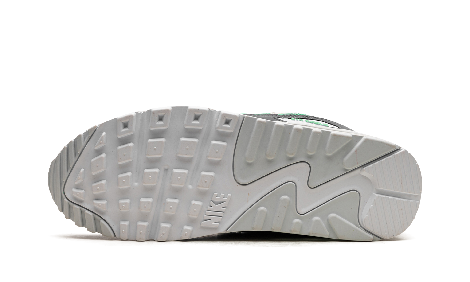 nike air max 90 white spring green+DM0029-104+bottom view