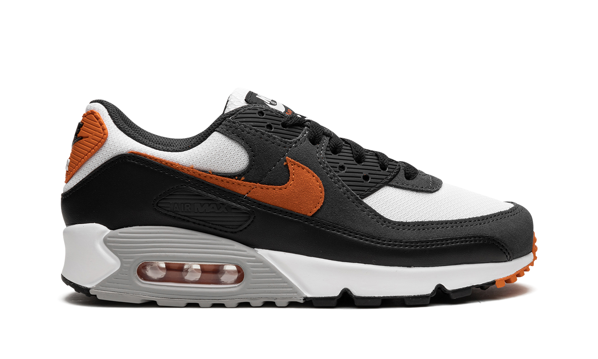 nike air max 90 white starfish black+DM0029-101+right view