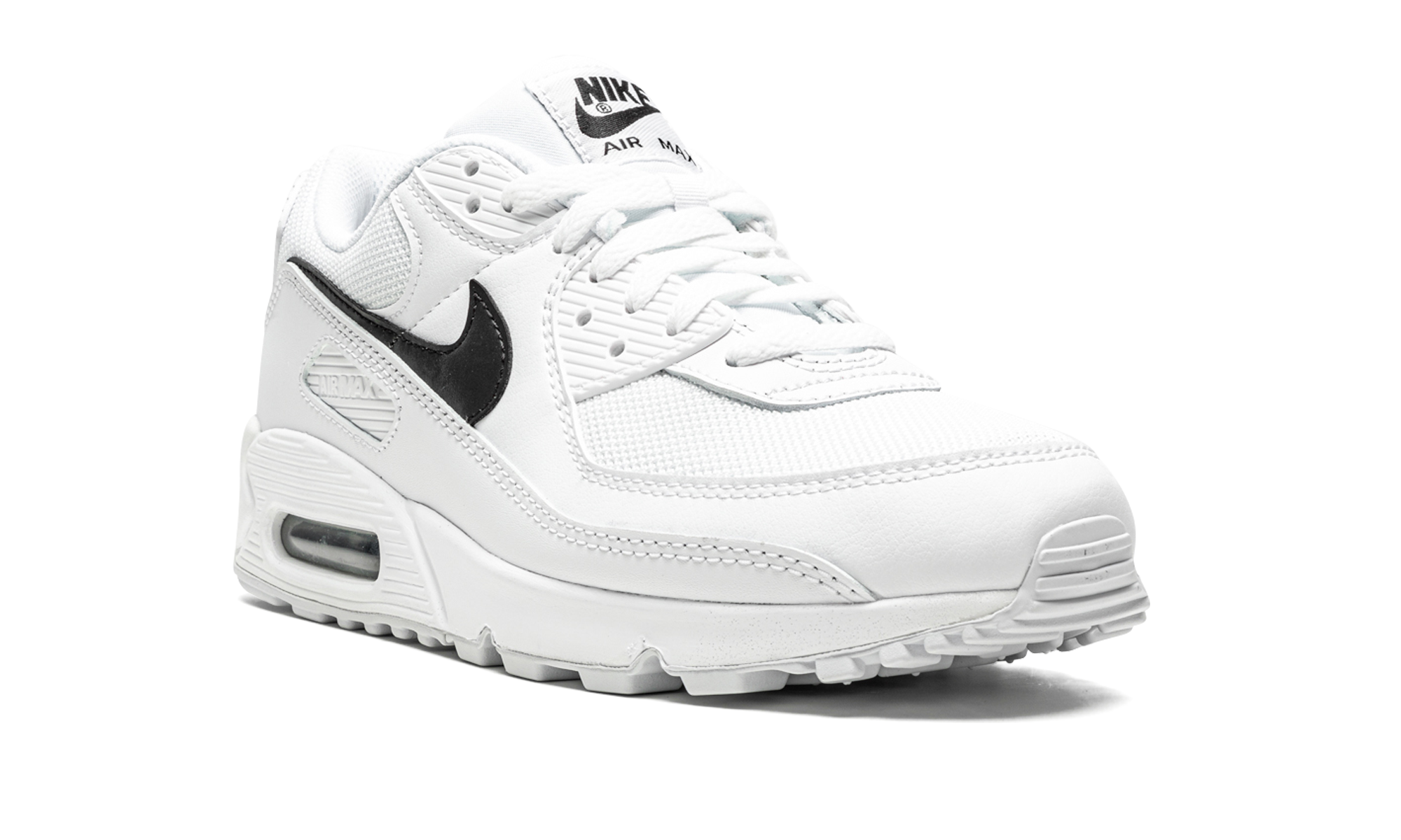 nike air max 90 white women s+CQ2560-101+diagnol right view