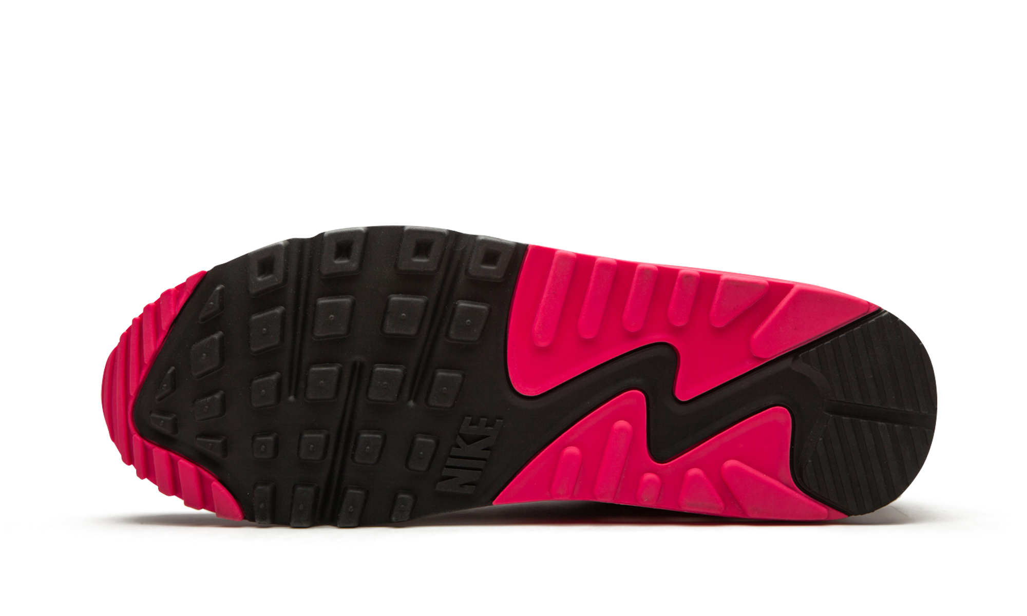 nike air max 90 wolf grey rush pink+AJ1285-020+bottom view