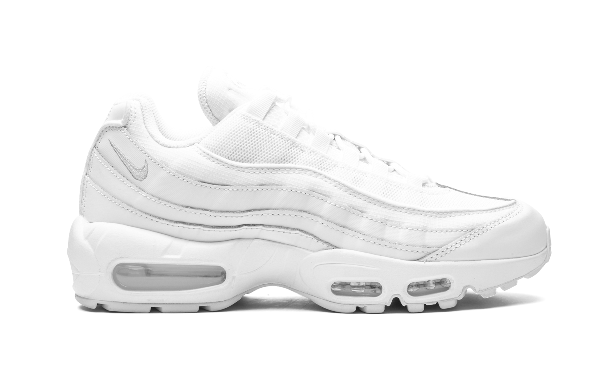 nike air max 95 essential white grey fog+CT1268-100+right view