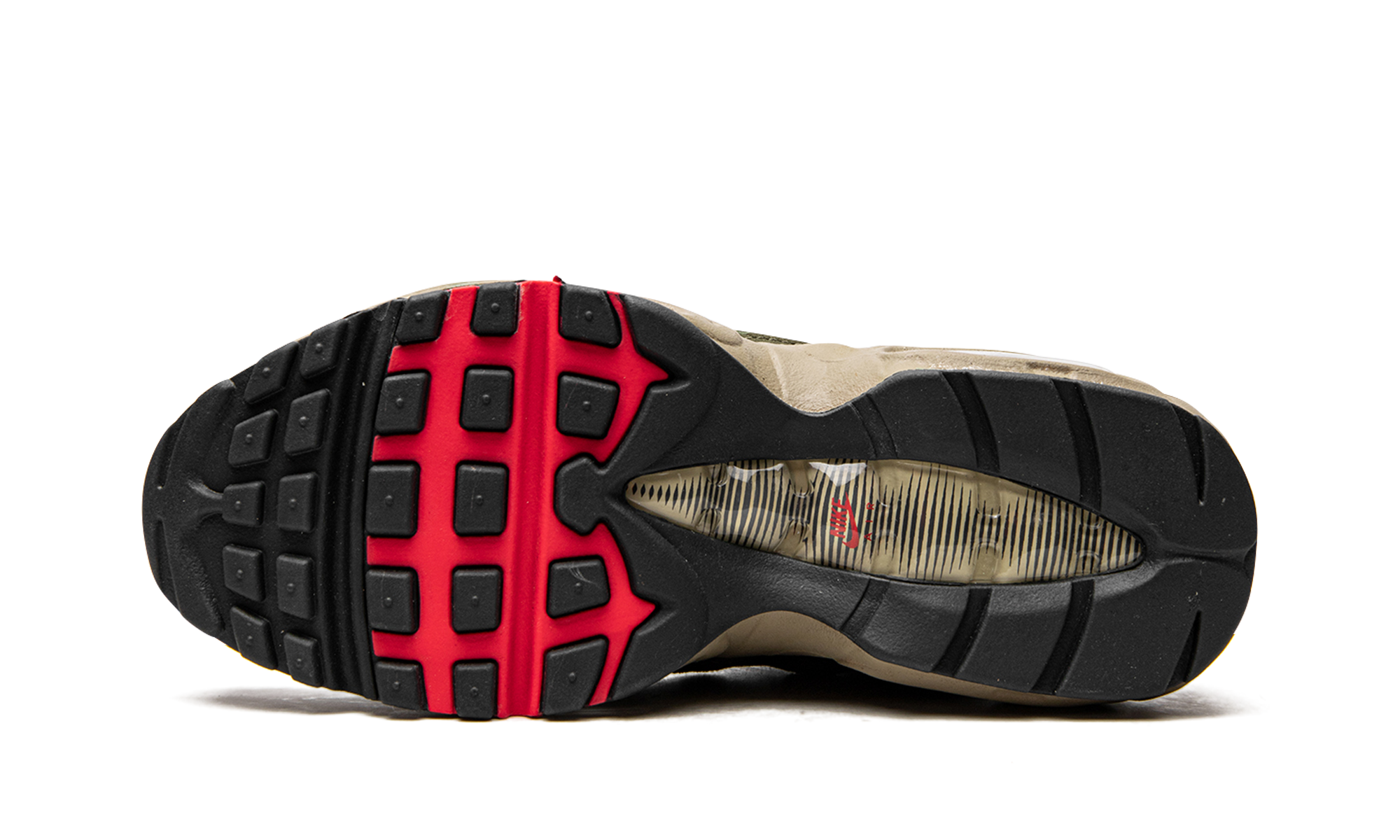 nike air max 95 matte olive+DQ8570-200+bottom view