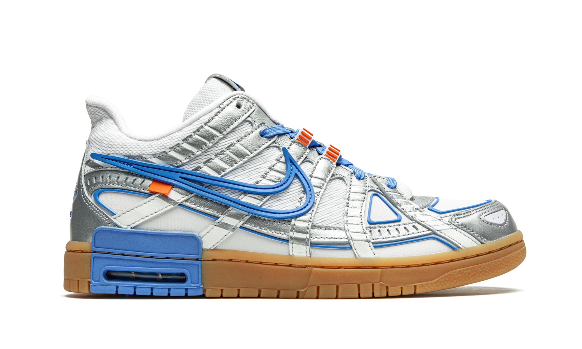nike air rubber dunk off white unc+CU6015-100+right view
