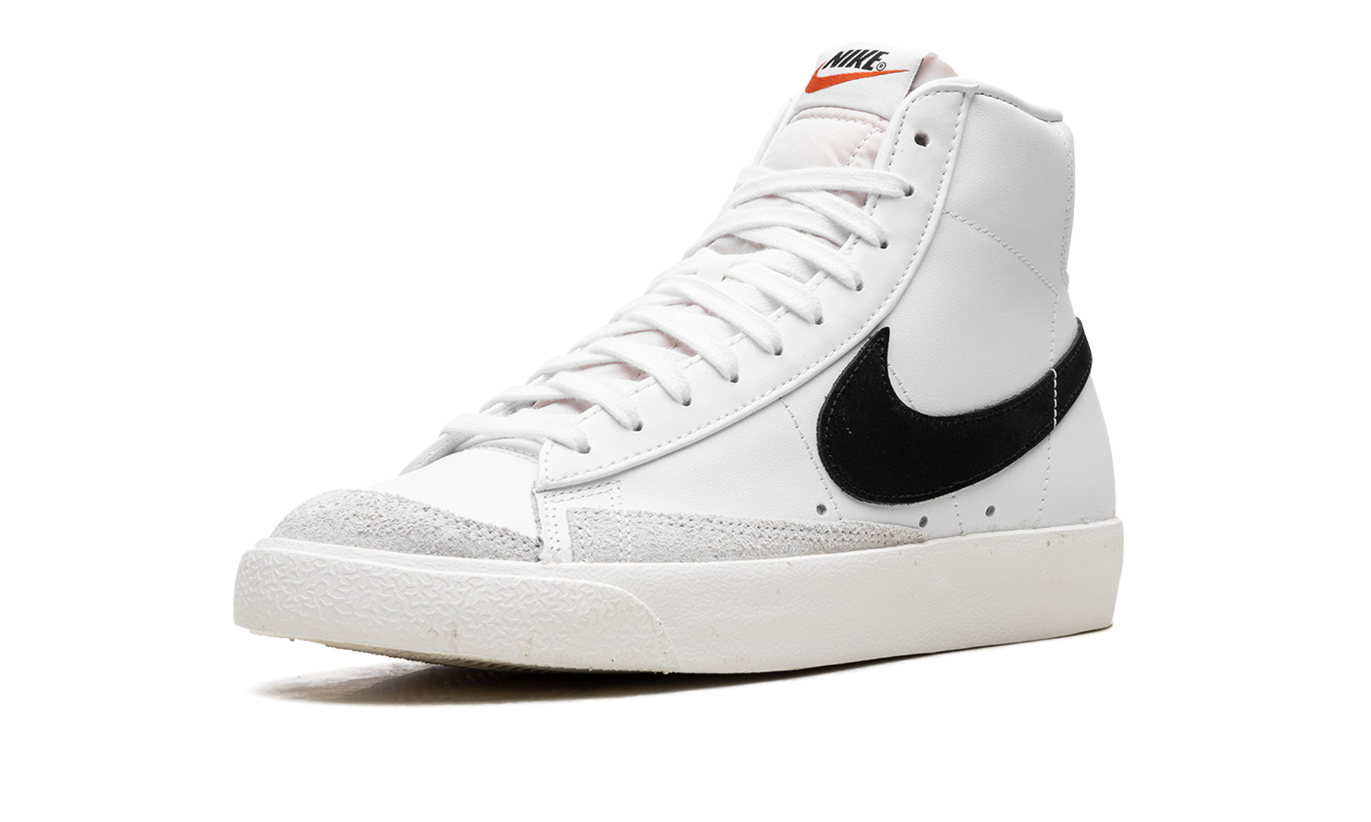 nike blazer mid 77 vintage white black+BQ6806-100+bottom view