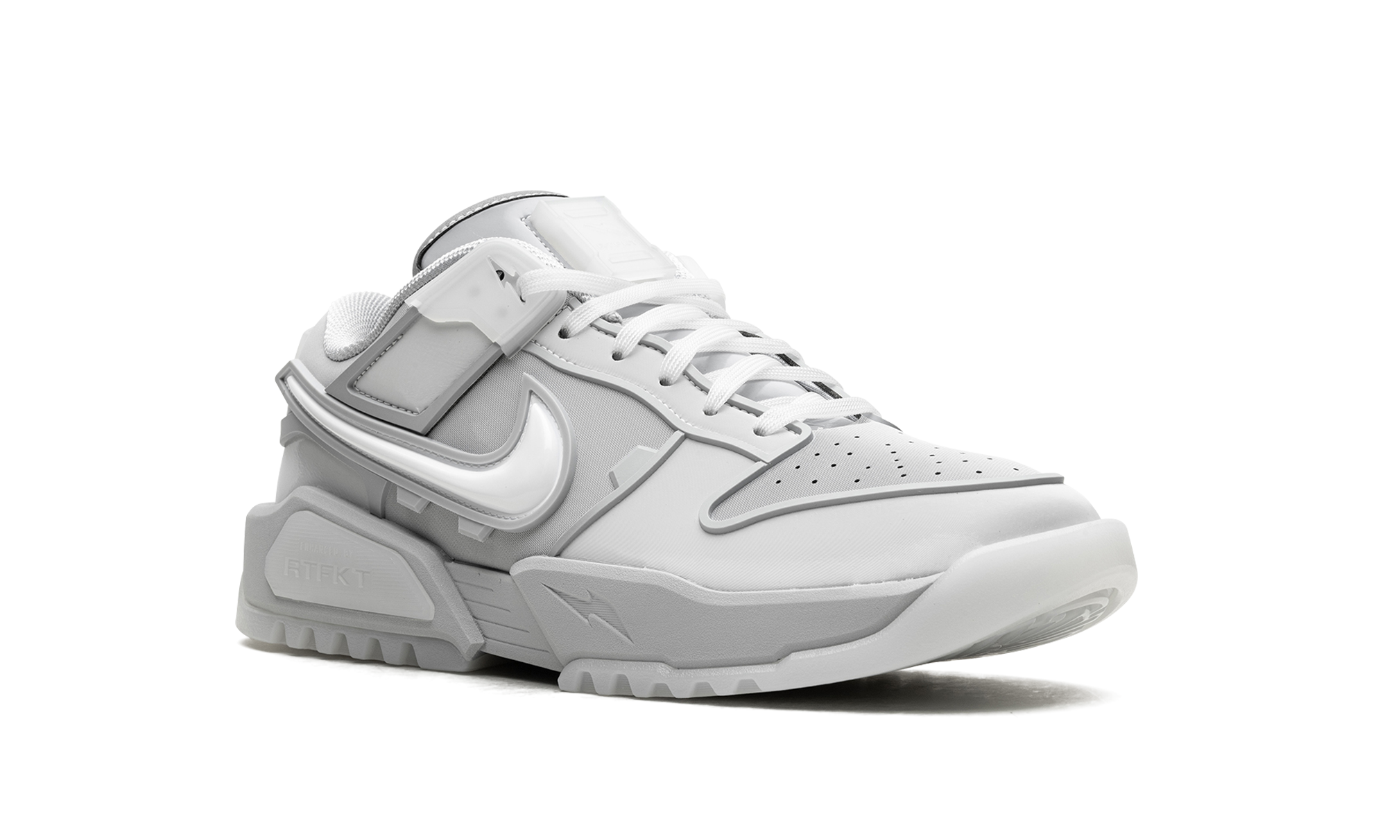 nike dunk genesis low rtfkt ghost edition of 8461+HQ3034-001+diagnol right view
