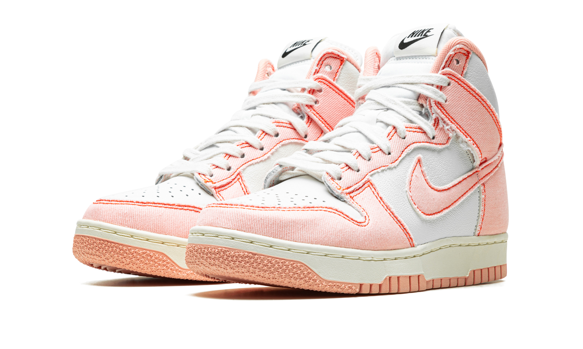 nike dunk high 1985 arctic orange women s+DV1143-800+diagnol left view