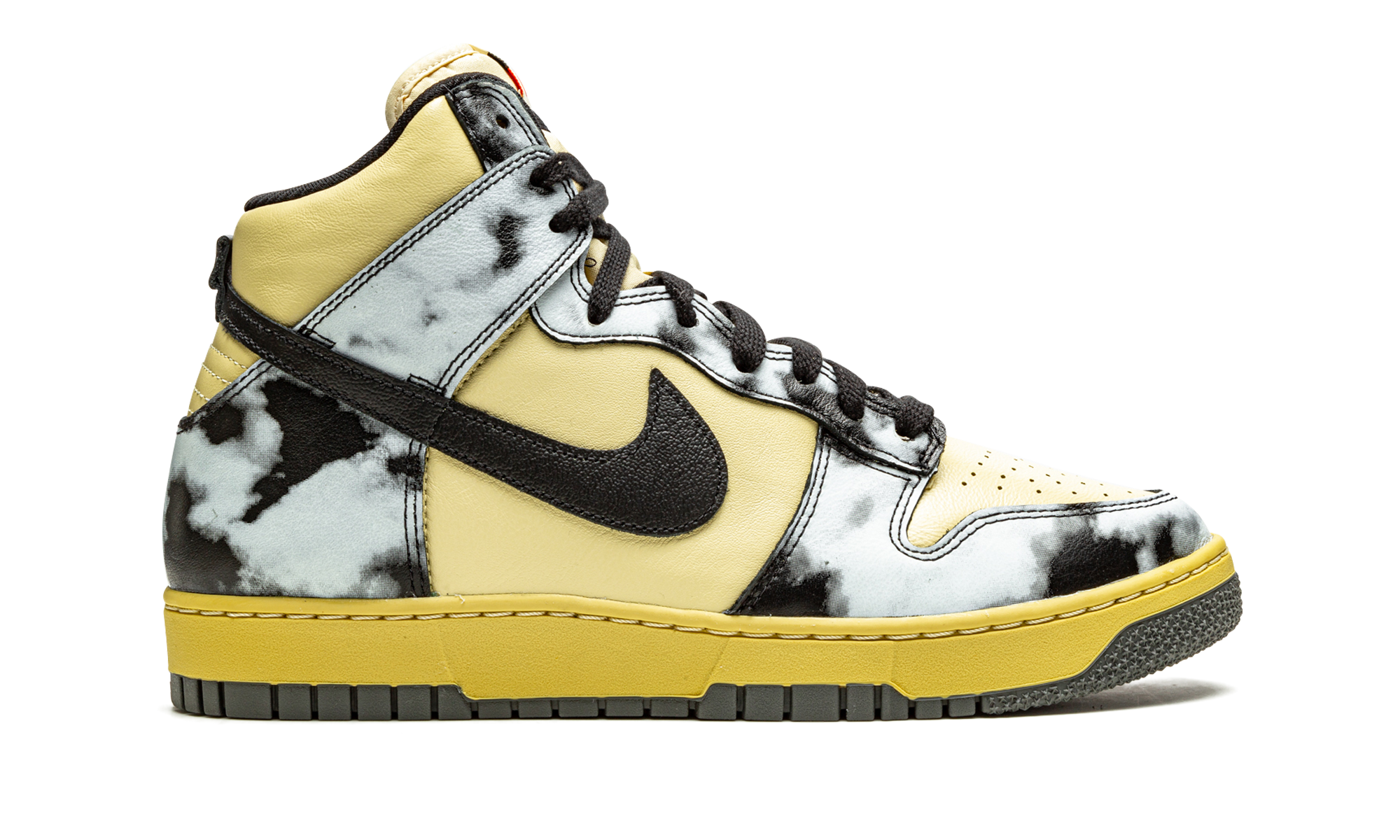 nike dunk high 1985 black acid wash+DD9404-700+right view