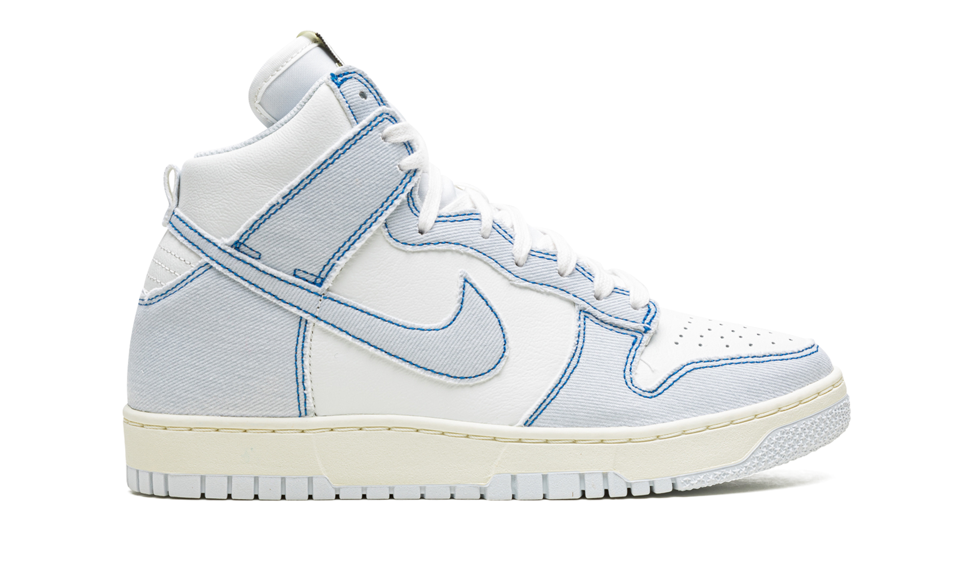 nike dunk high 1985 blue denim+DQ8799-101+right view