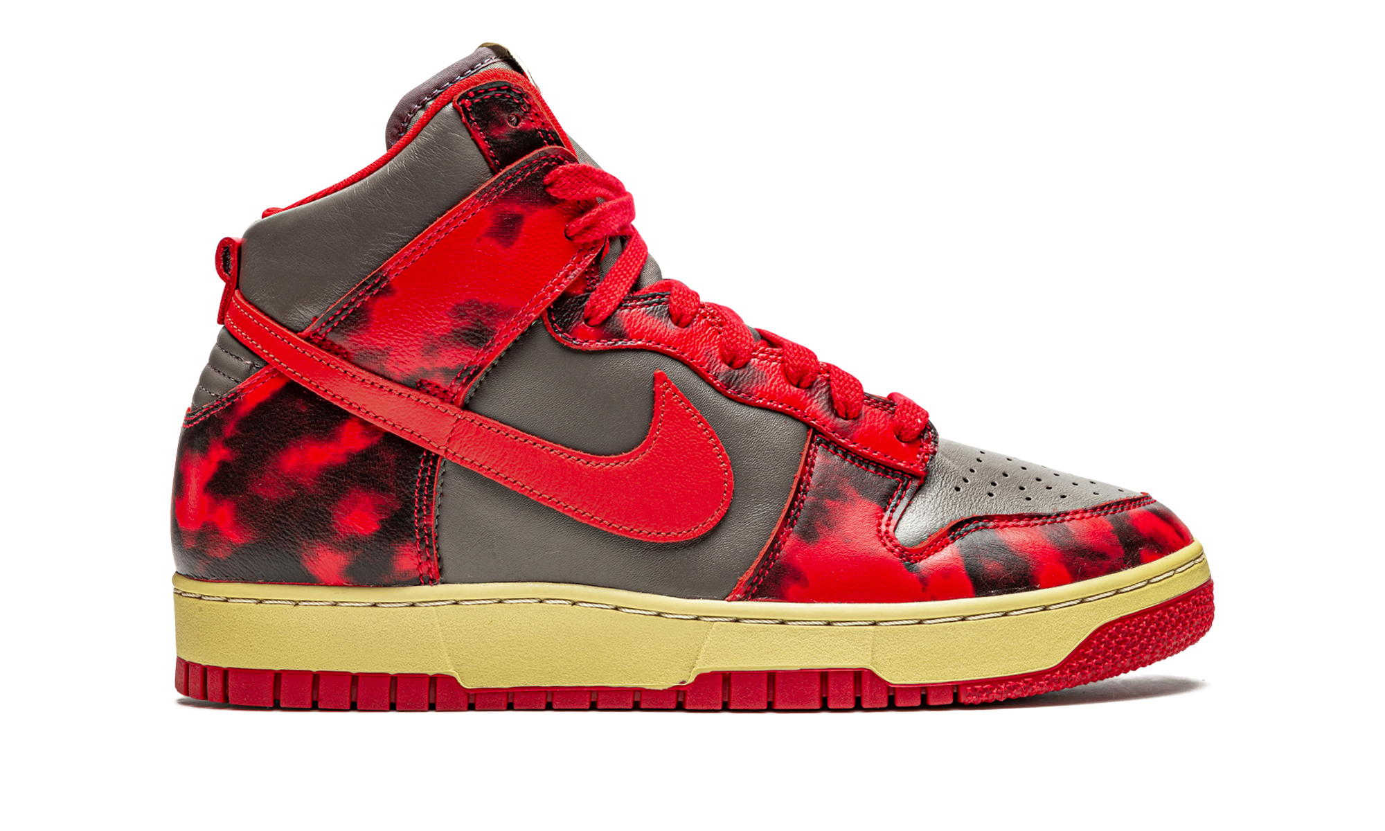 nike dunk high 1985 red acid wash+DD9404-600+right view