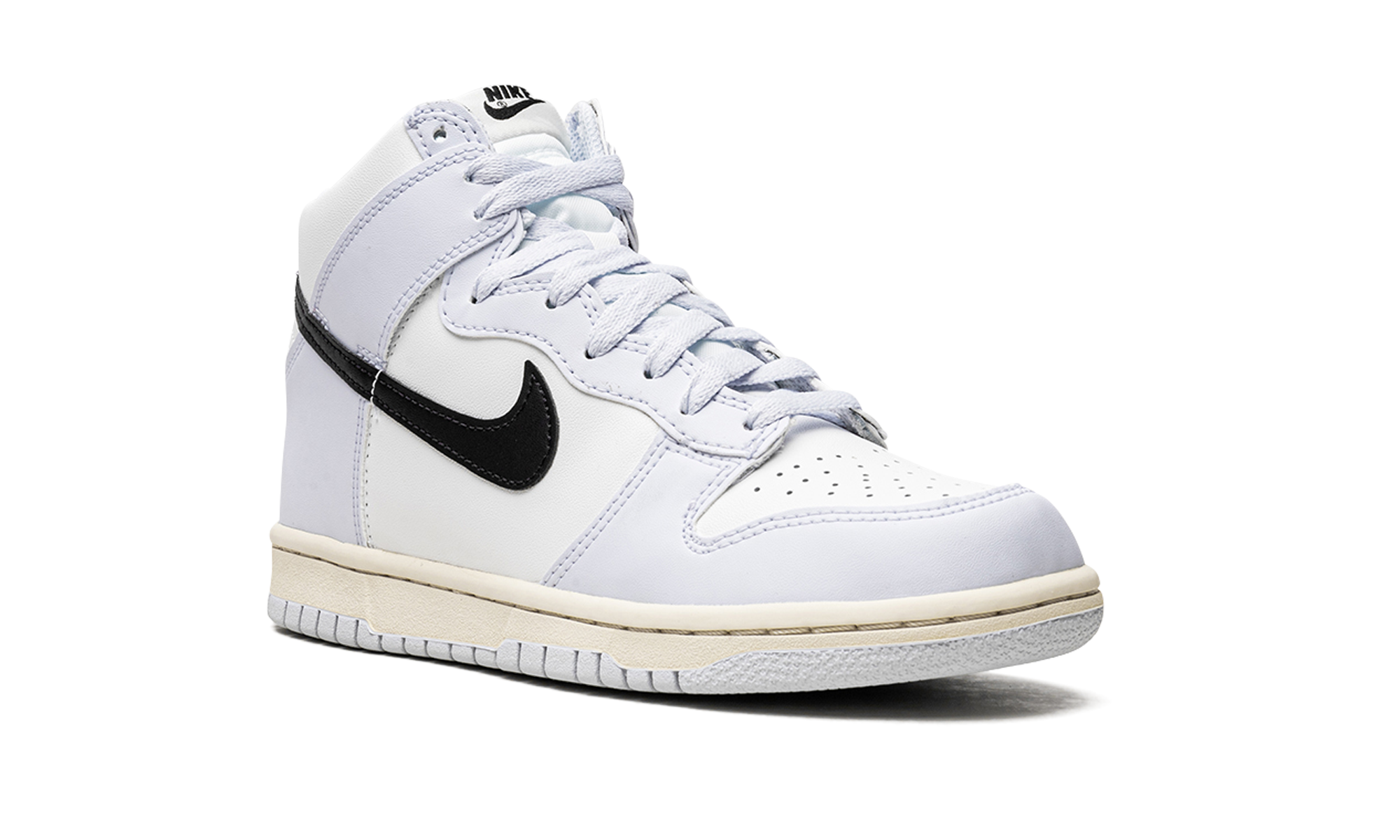 nike dunk high aluminum gs+DB2179-110+diagnol right view