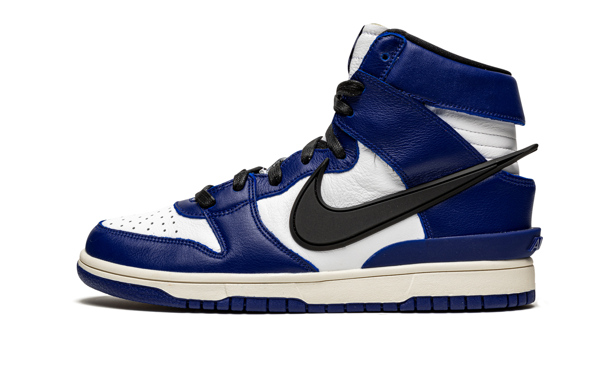 nike dunk high ambush deep royal+CU7544-400+diagnol right view 1