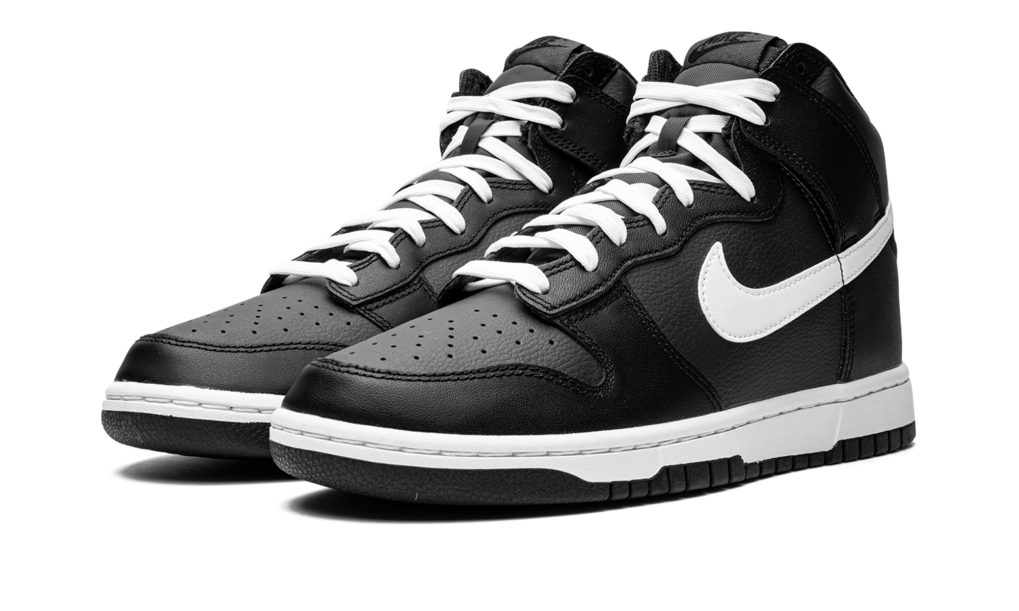 nike dunk high anthracite white+DJ6189-001+diagnol left view