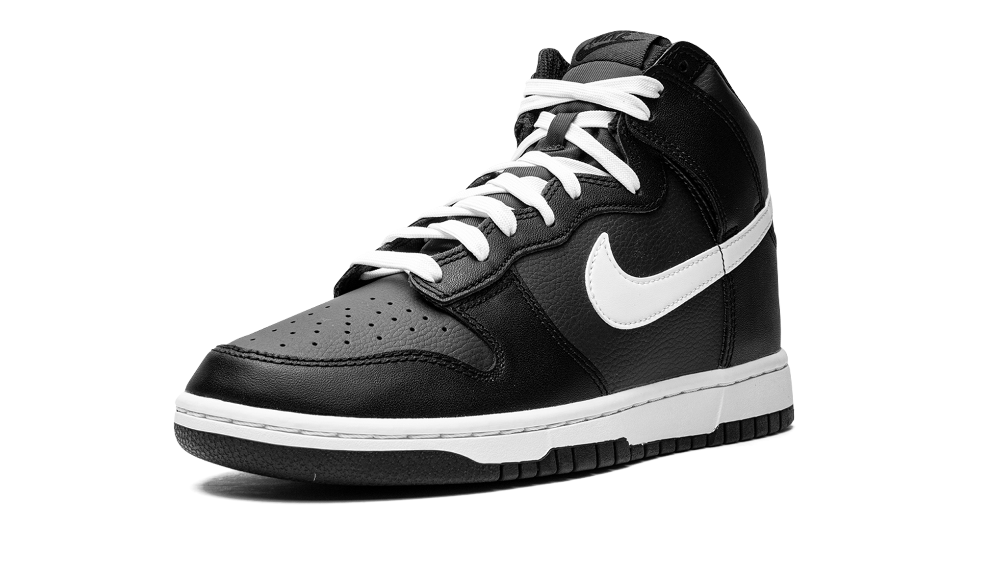 nike dunk high anthracite white+DJ6189-001+left diagnol single view