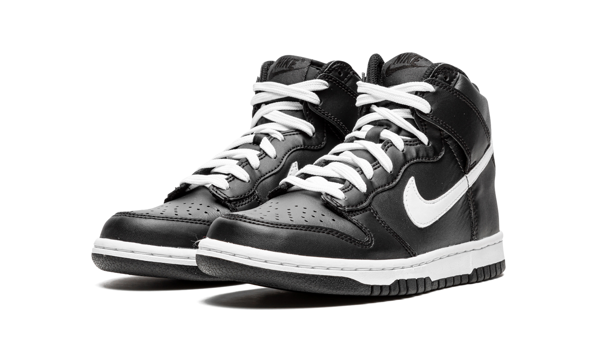 nike dunk high anthracite white gs+DH9751-001+diagnol left view