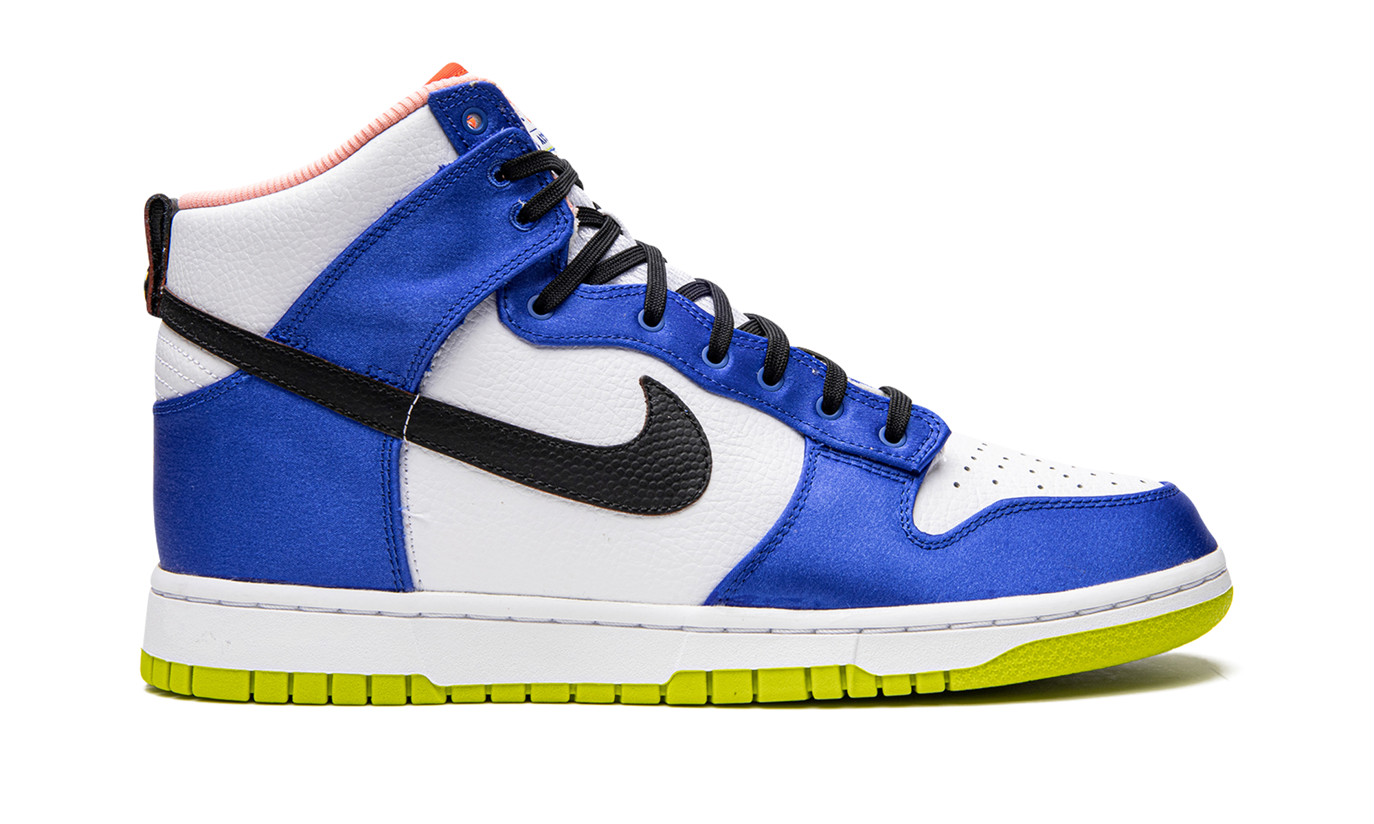 nike dunk high blue satin women s+DV2185-100+right view