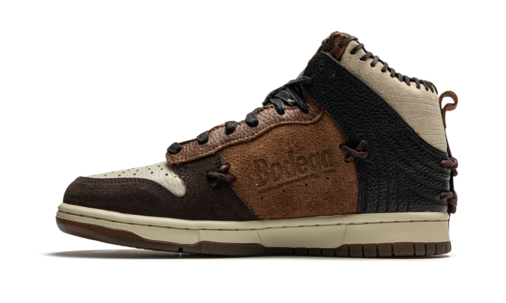 nike dunk high bodega legend fauna brown+CZ8125-200+diagnol right view 1