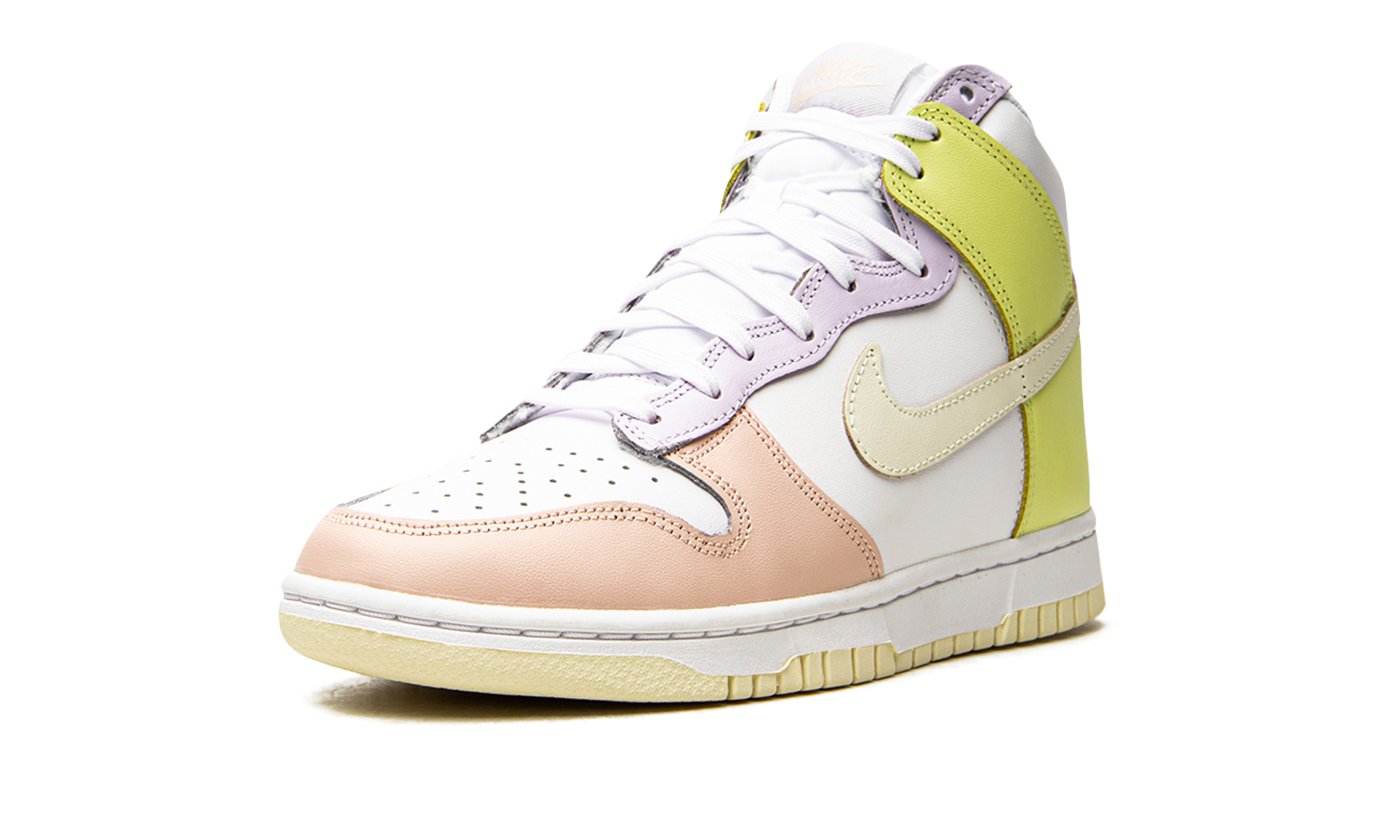 nike dunk high cashmere women s+DD1869-108+left diagnol single view