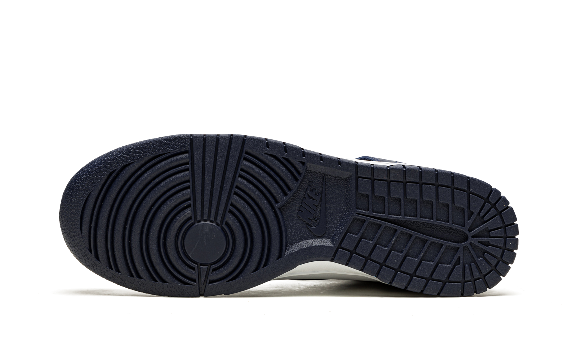 nike dunk high championship navy+DD1399-104+bottom view