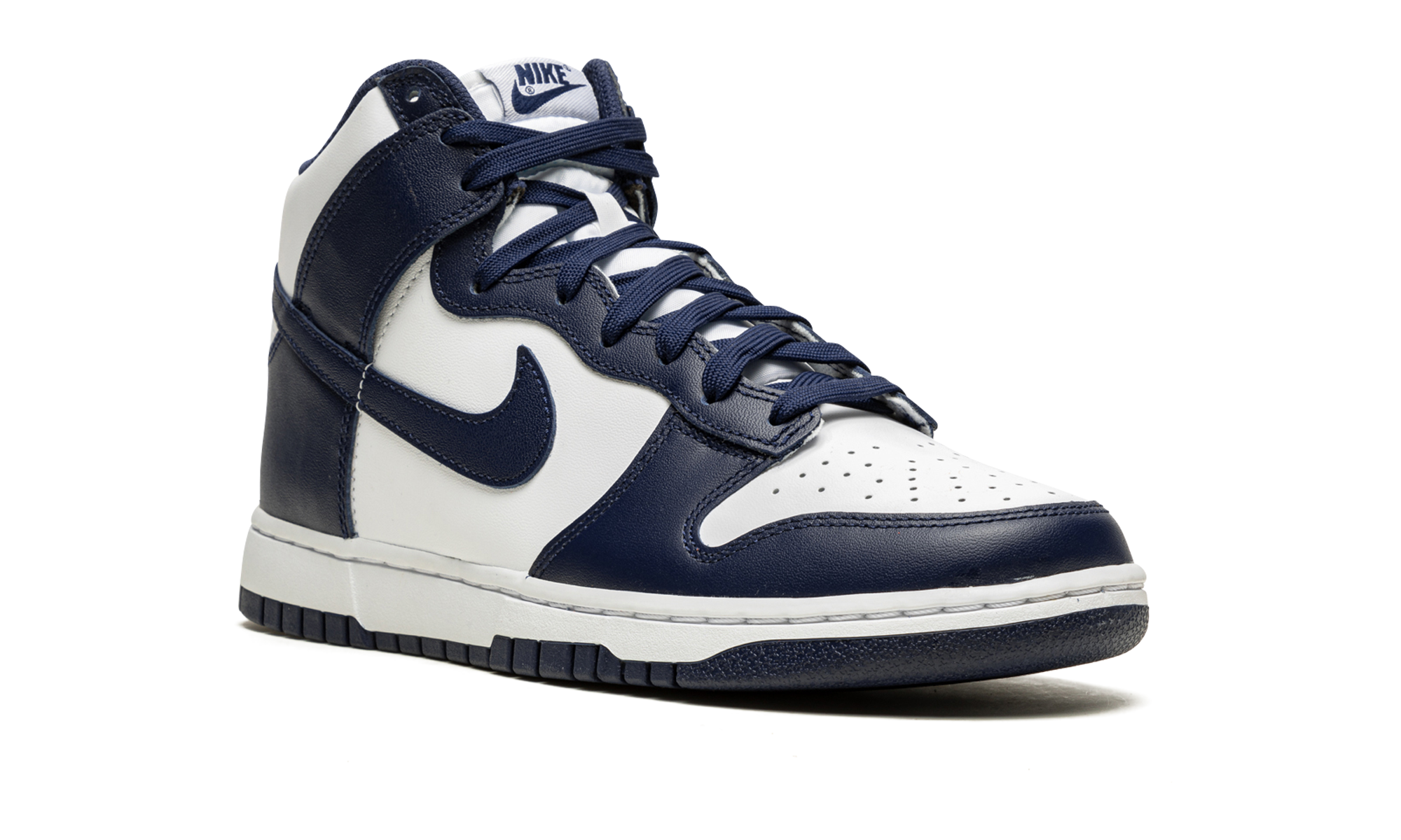 nike dunk high championship navy+DD1399-104+diagnol right view