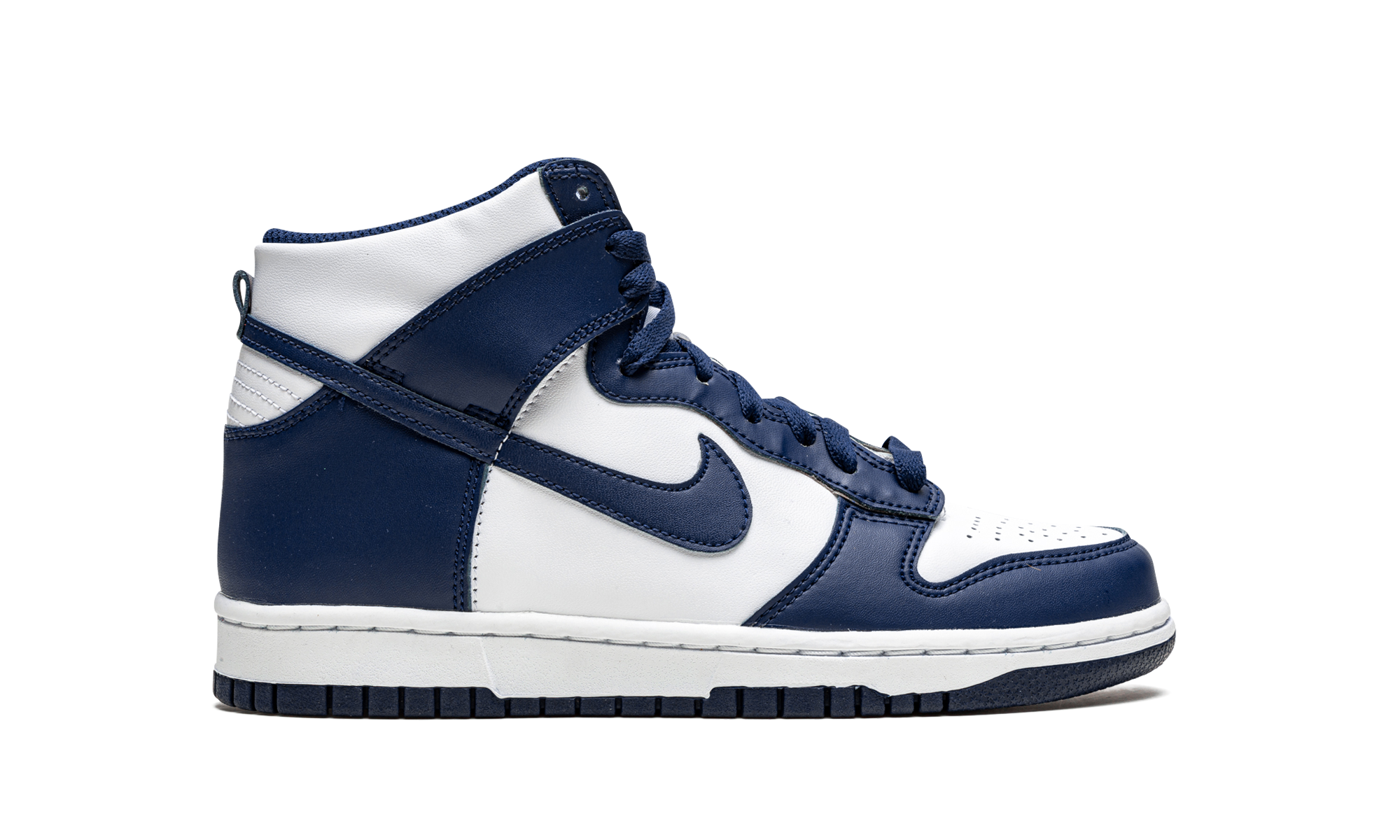 nike dunk high championship navy gs+DB2179-104+right view