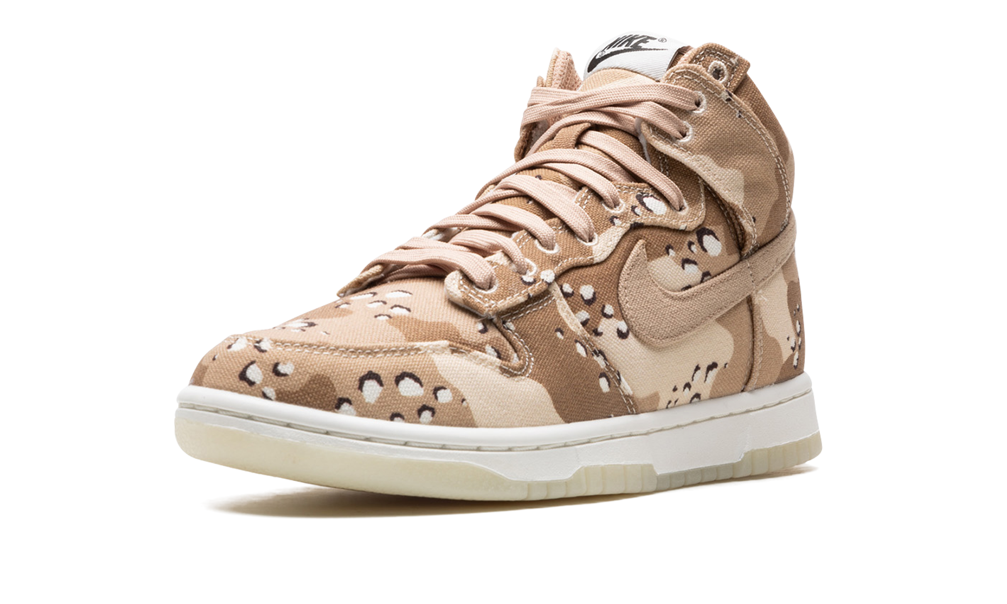 nike dunk high desert camo women s+DX2314-200+left diagnol single view