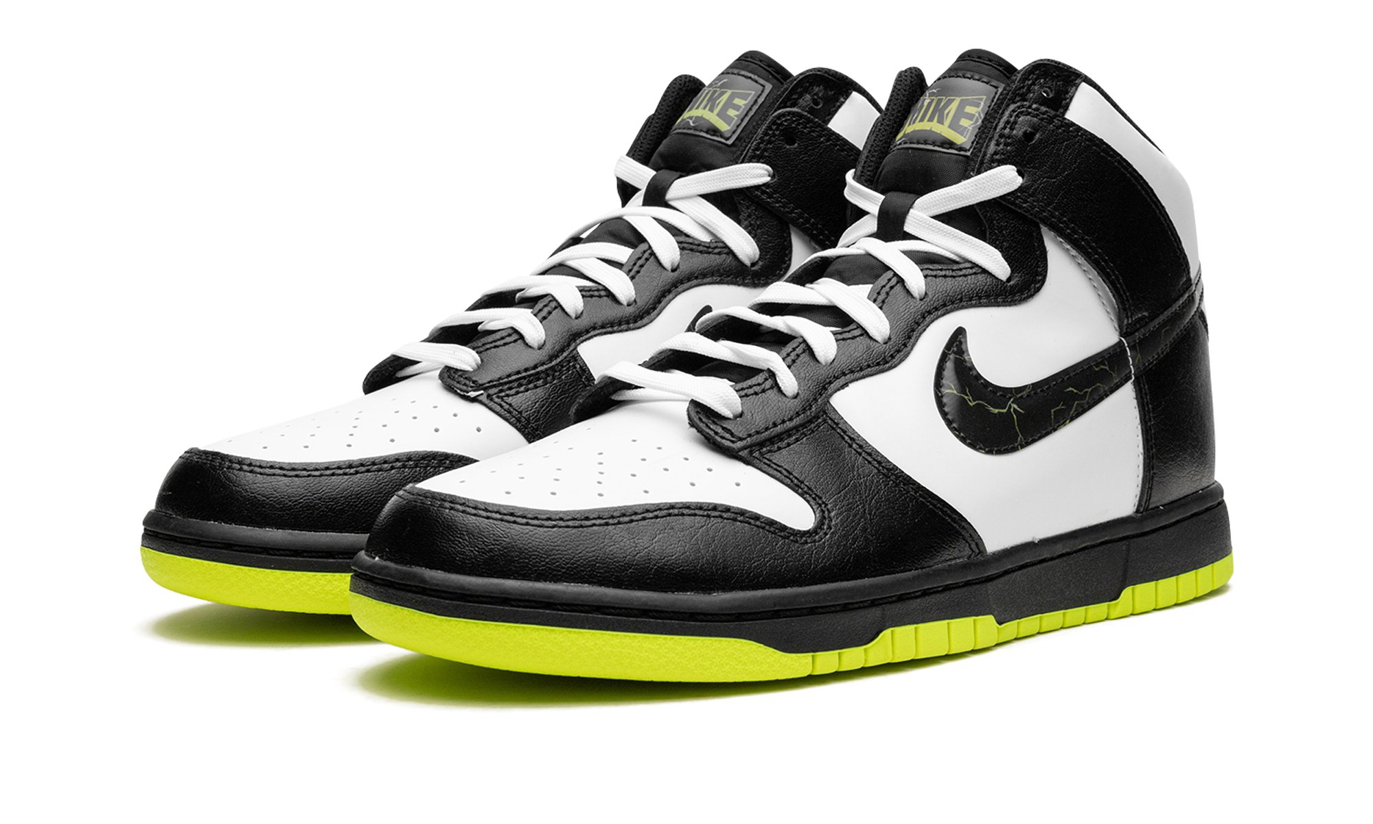 nike dunk high electric panda+FD0732-100+diagnol left view