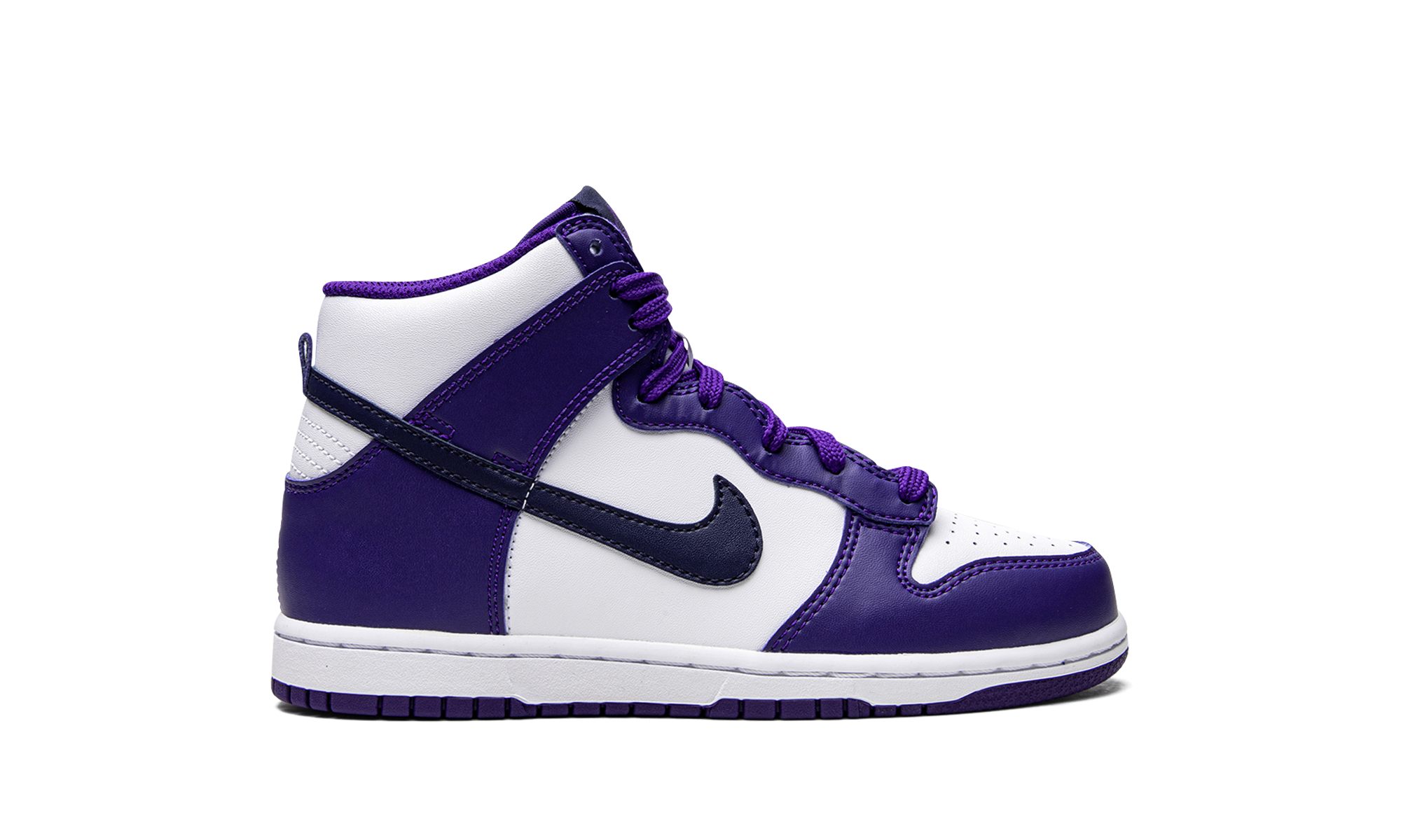 nike dunk high electro purple midnght navy ps+DH9753-100+right view