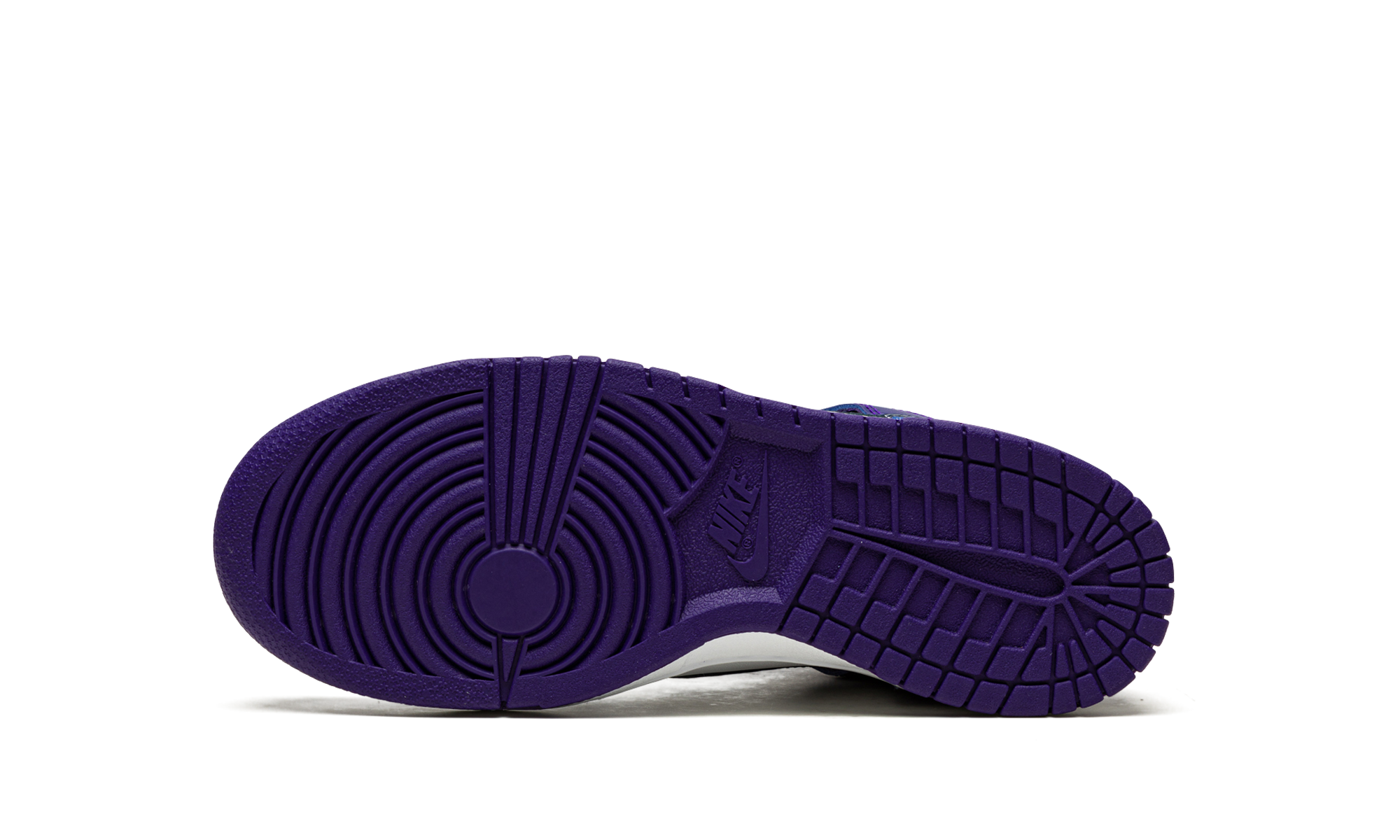 nike dunk high electro purple midnight navy gs+DH9751-100+bottom view