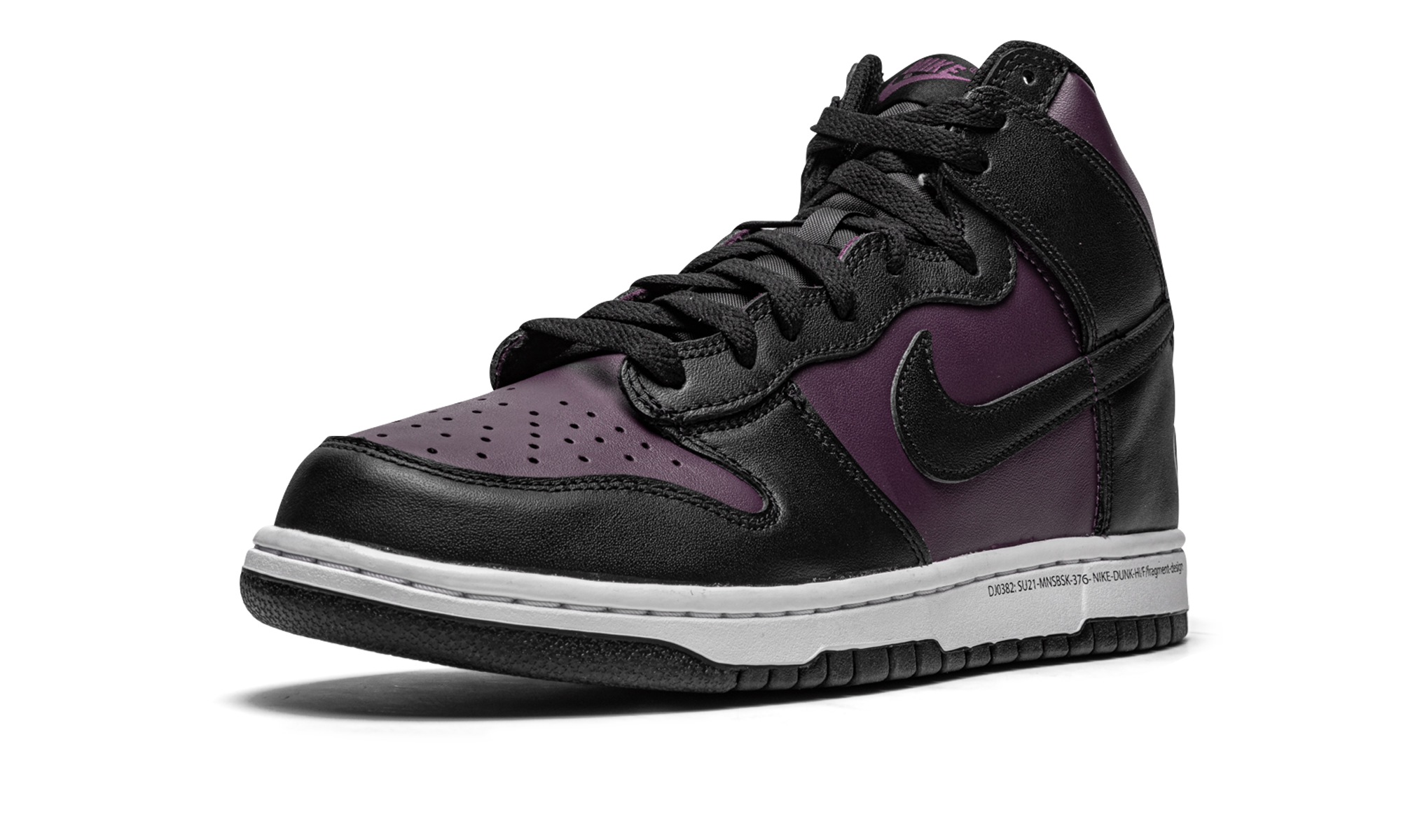 nike dunk high fragment beijing 2021+DJ0382-600+left diagnol single view
