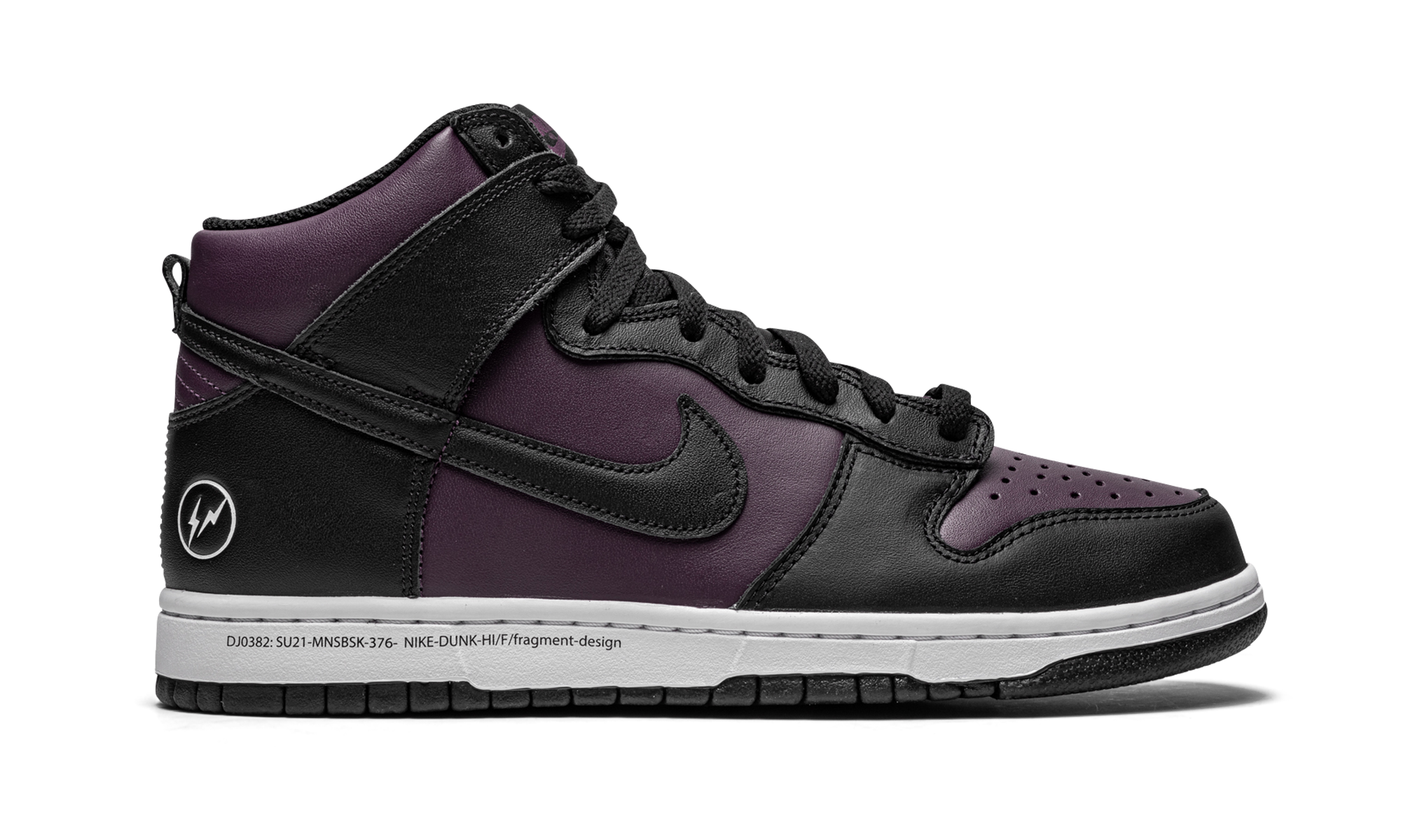 nike dunk high fragment beijing 2021+DJ0382-600+right view