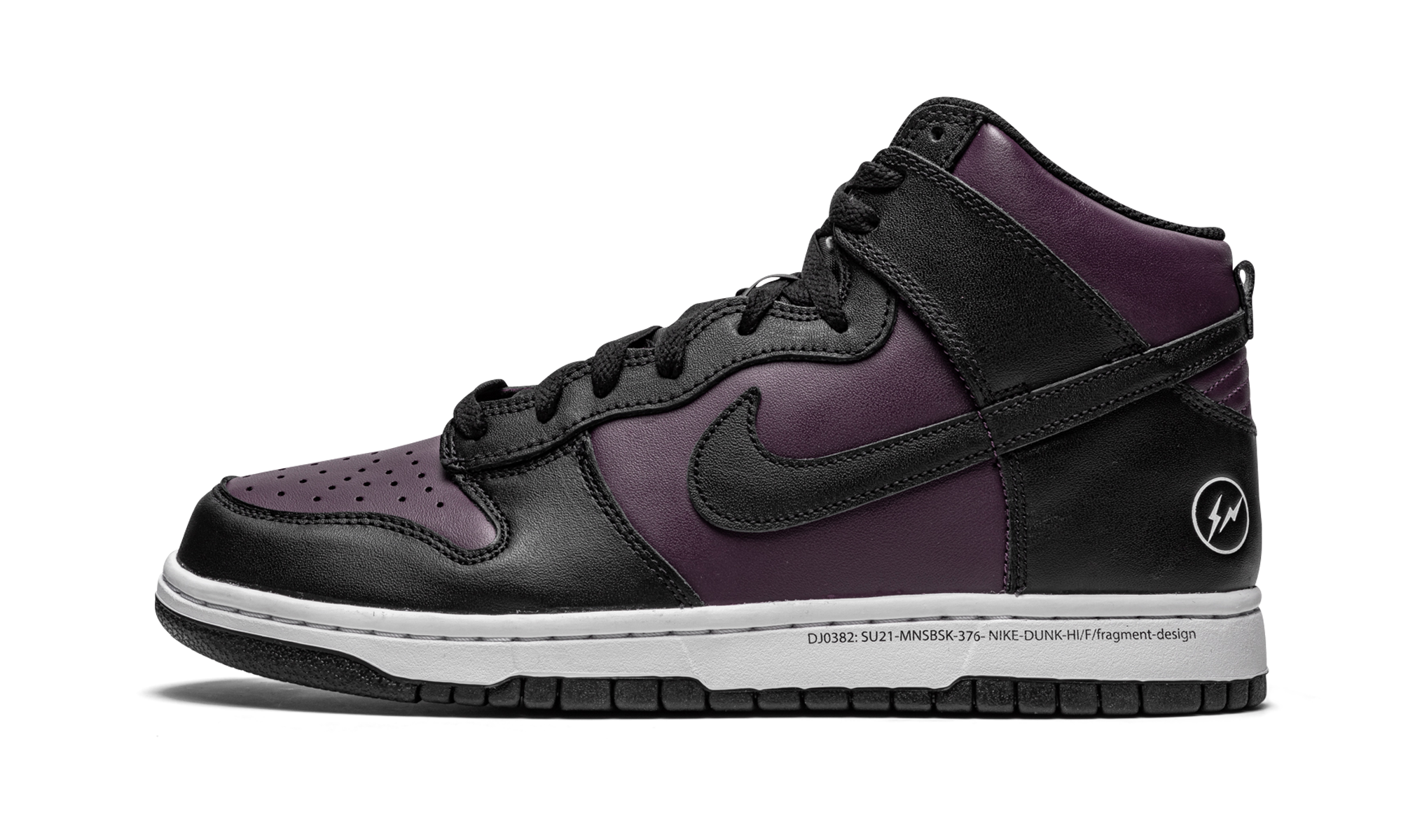 nike dunk high fragment beijing 2021+DJ0382-600+diagnol right view 1