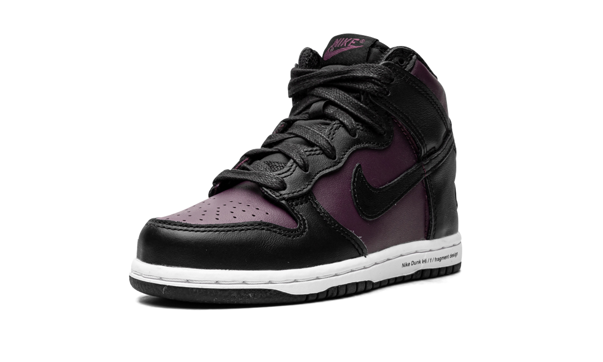 nike dunk high fragment bejing 2021 ps+DJ4285-600+left diagnol single view