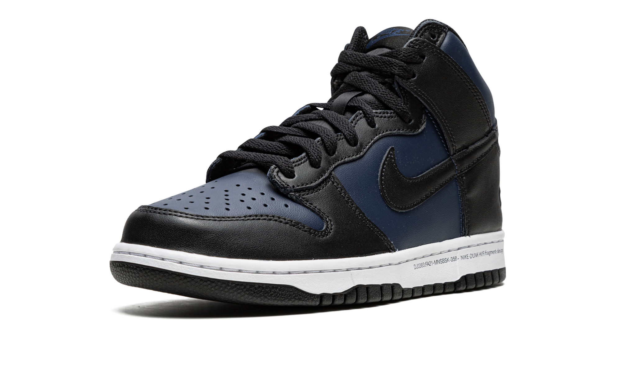 nike dunk high fragment tokyo+DJ0383-400+left diagnol single view